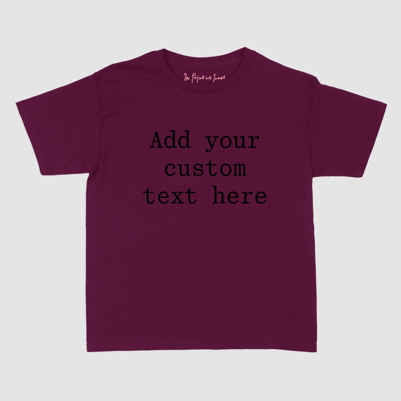 Maroon Mockup