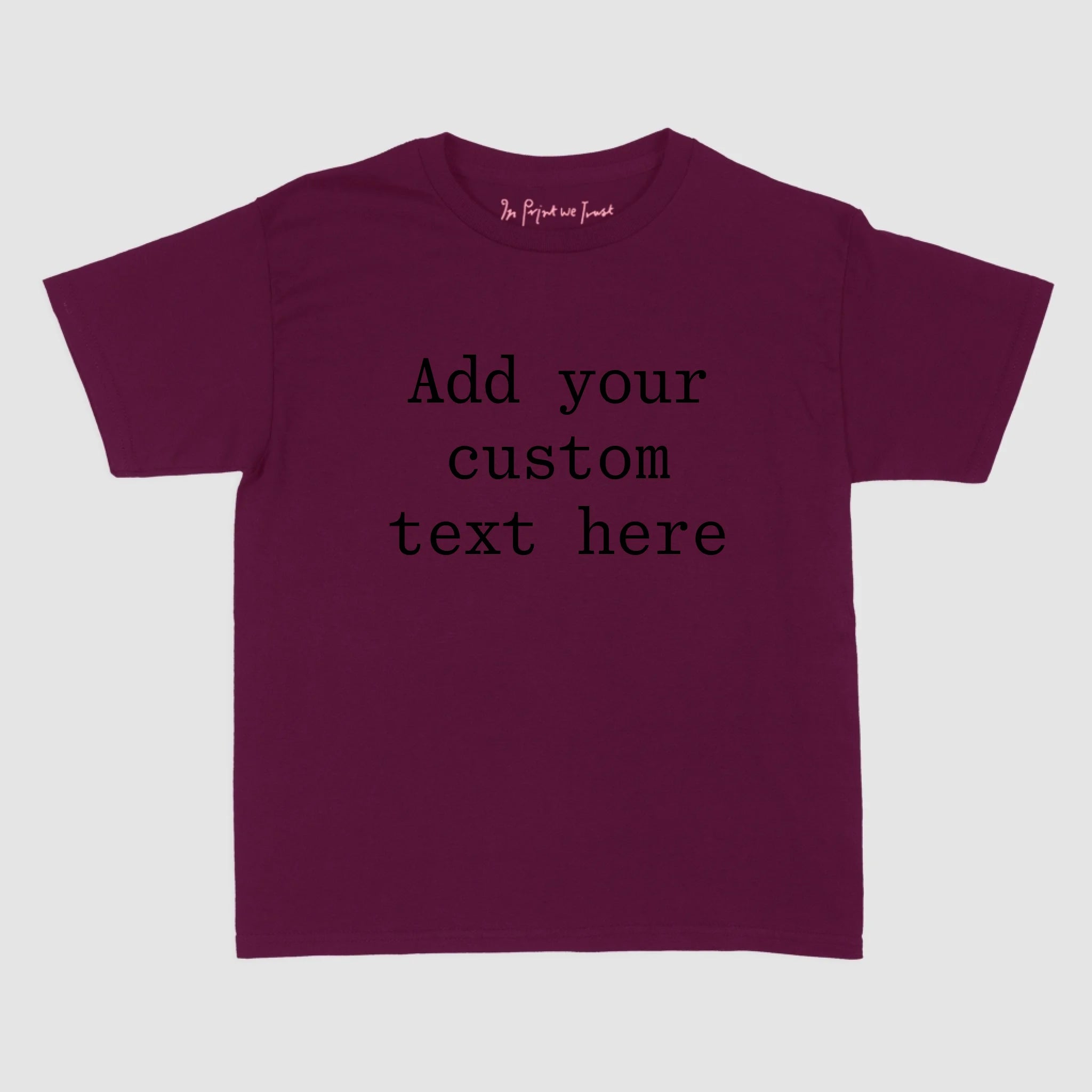 Maroon Mockup