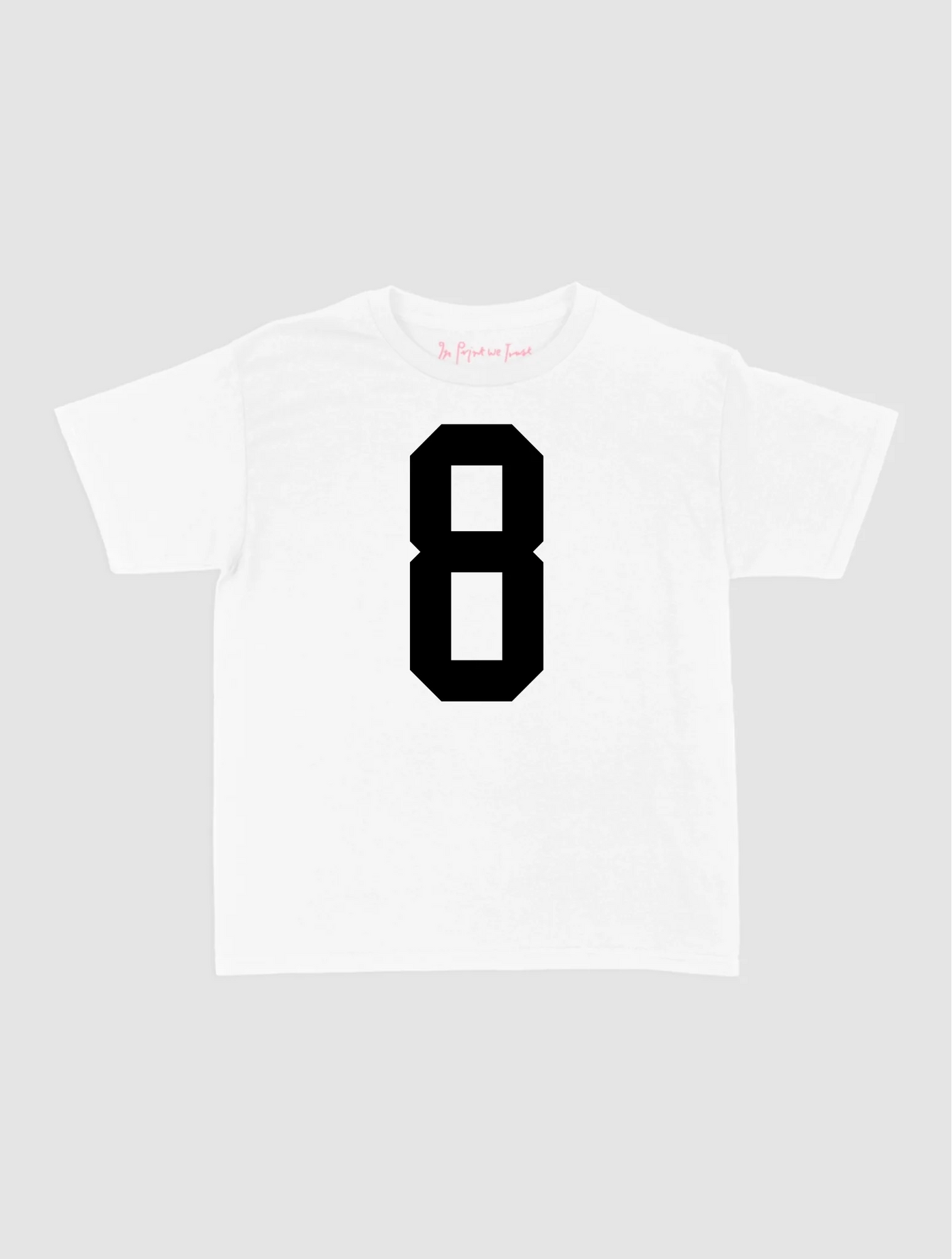 custom number baby tee