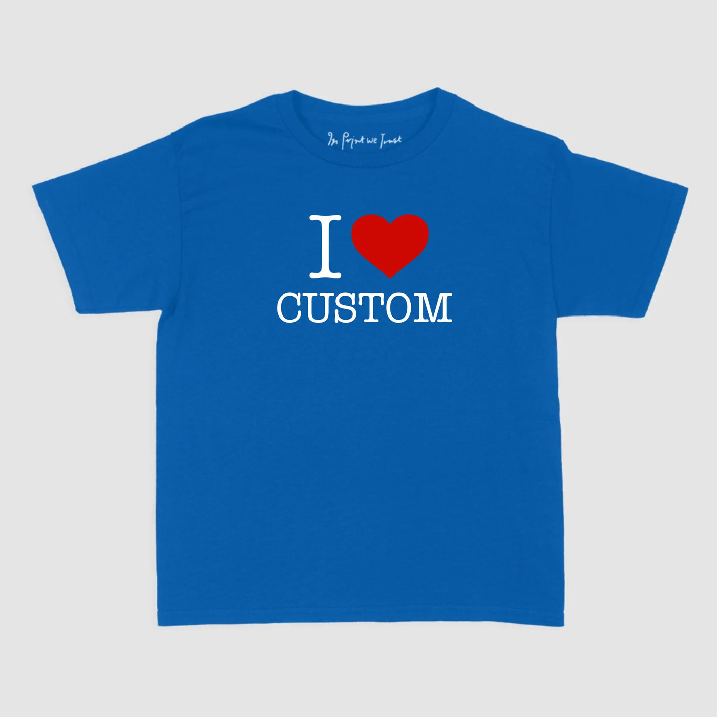 Royal Blue Mockup