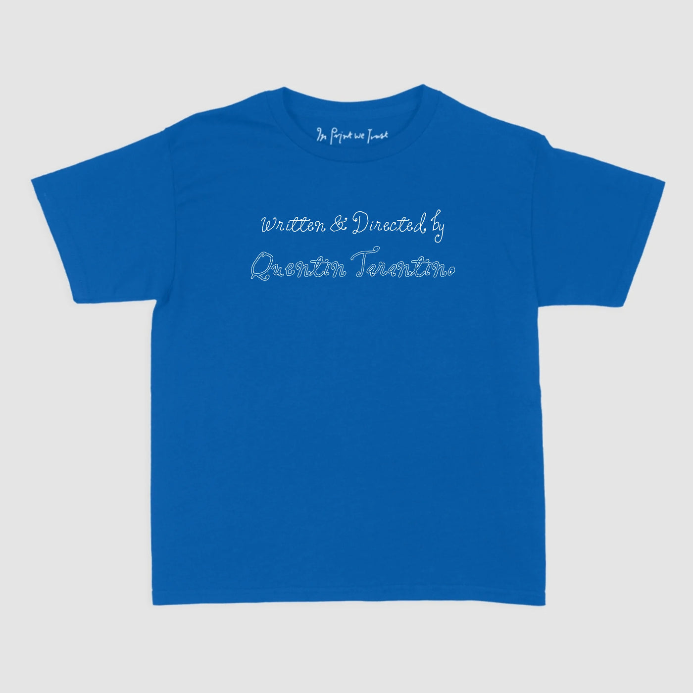 Royal Blue Mockup