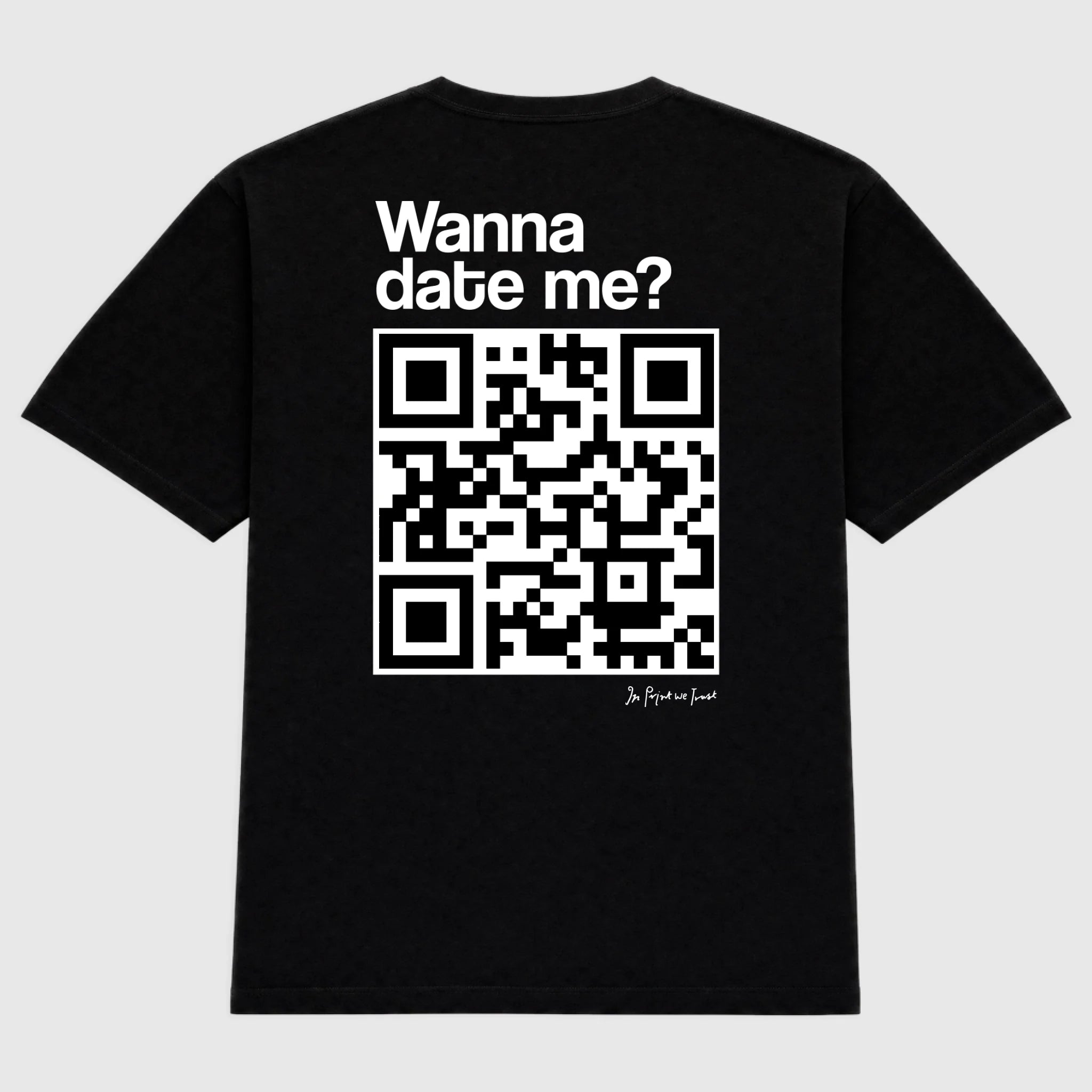 Black Heavyweight Tee Mockup back1