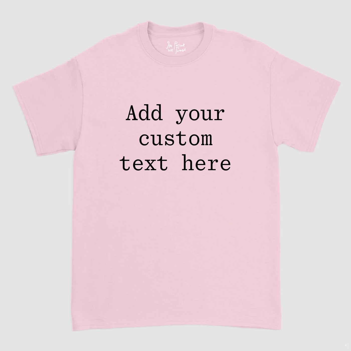 Light Pink Classic Tee Mockup1