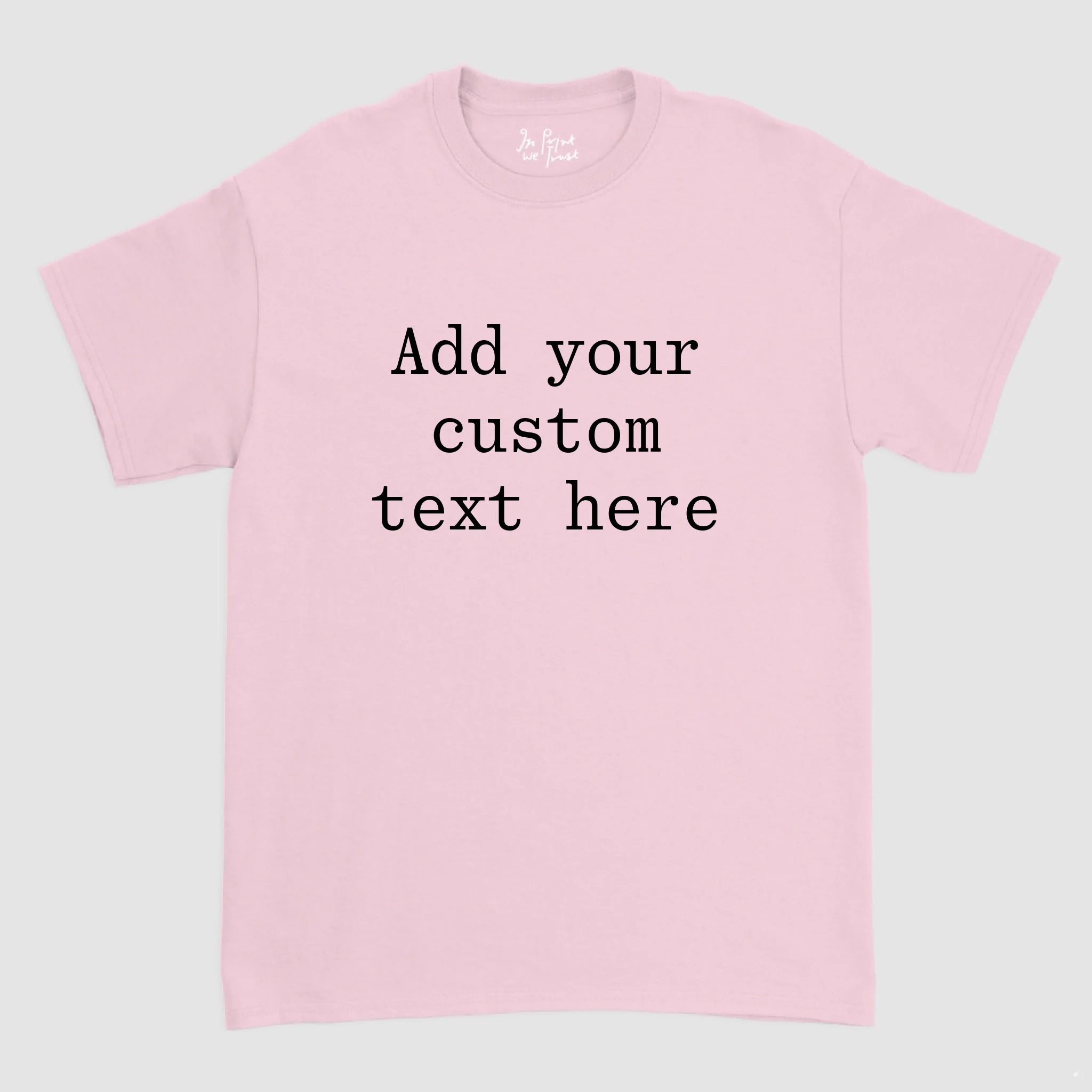 Light Pink Classic Tee Mockup1