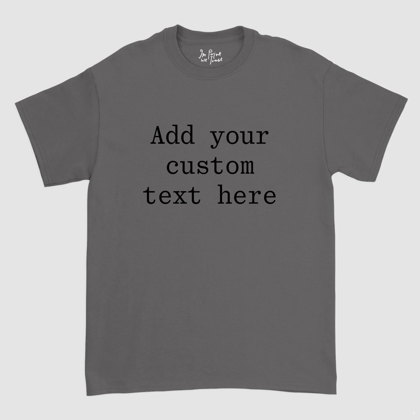 Charcoal Classic Tee Mockup1