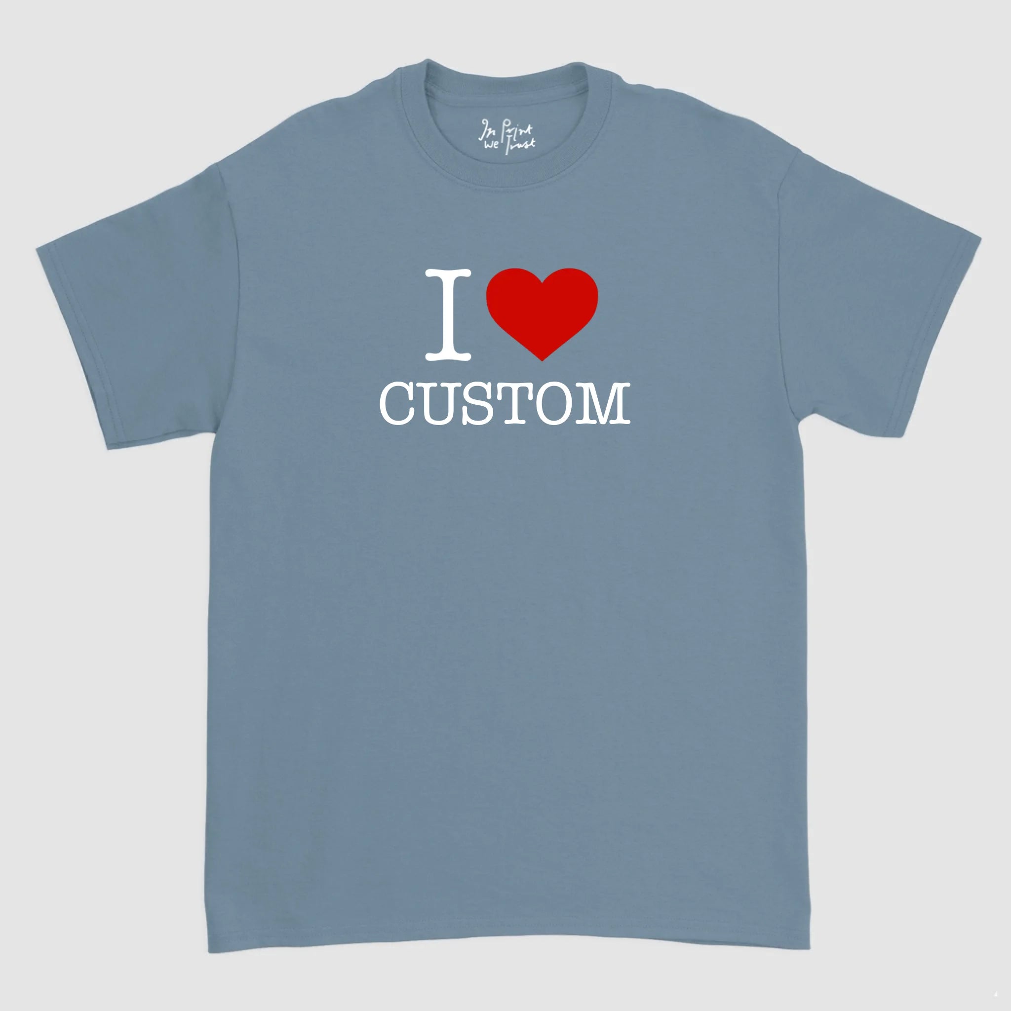 Stone Blue Classic  Tee Mockup1