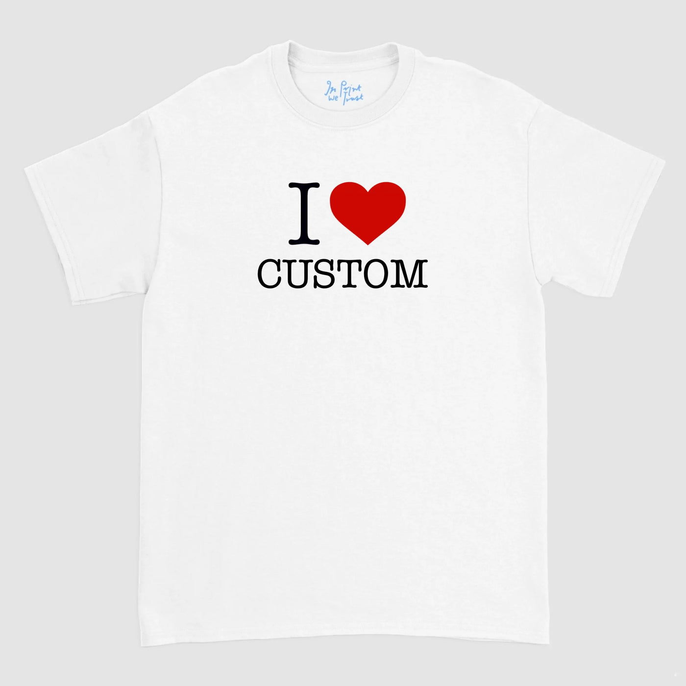White Classic Tee Mockup1