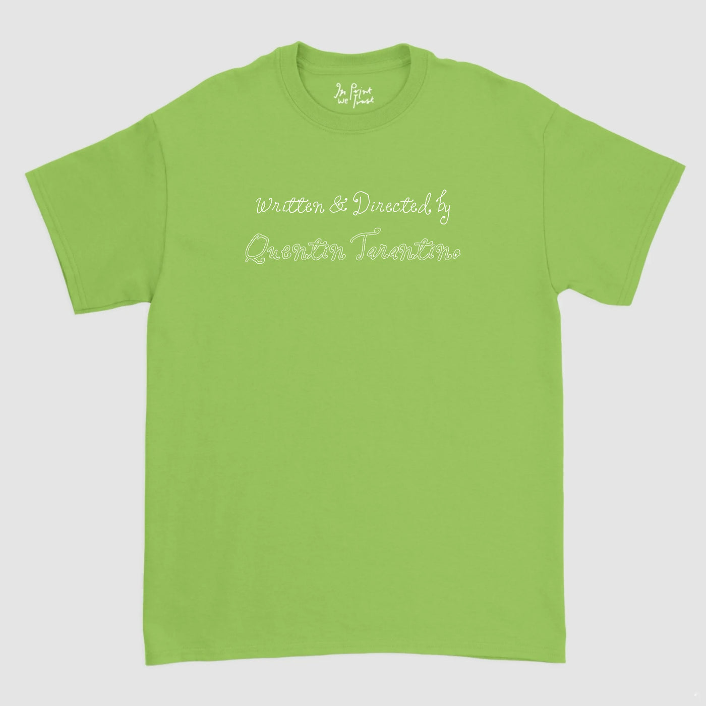 Lime Classic Tee Mockup1