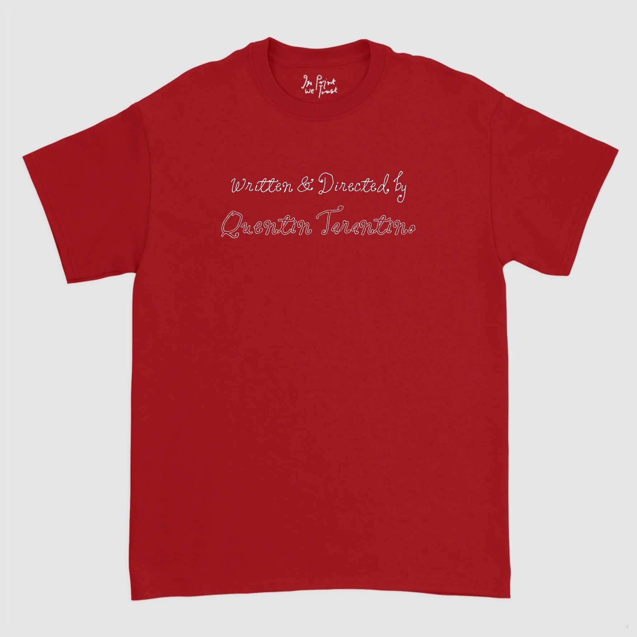 Cherry Red Classic Tee Mockup1
