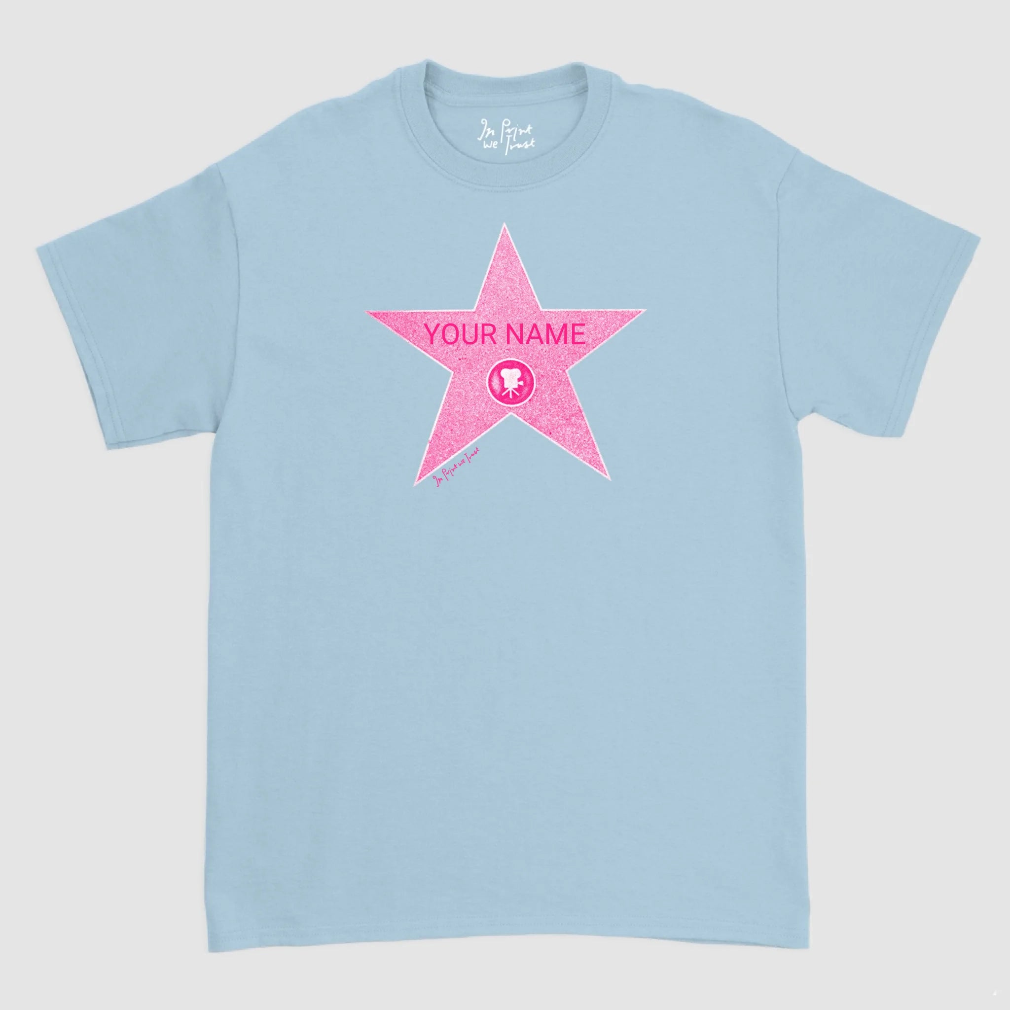 Light Blue Classic Tee Mockup1