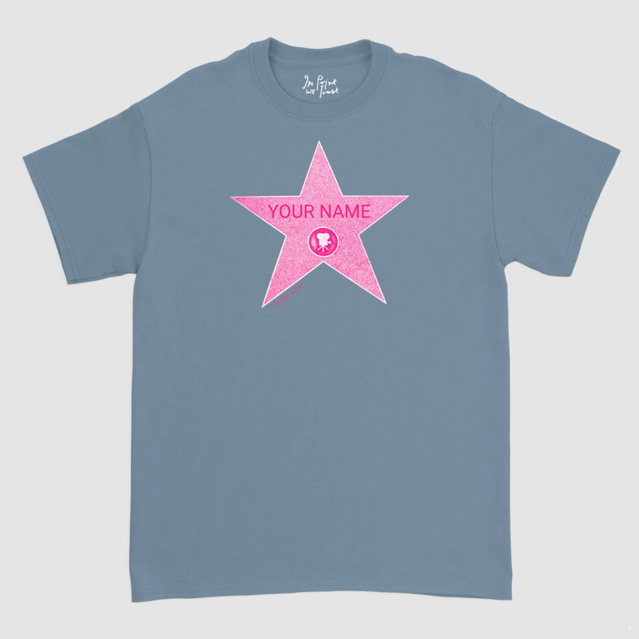 Stone Blue Classic  Tee Mockup1