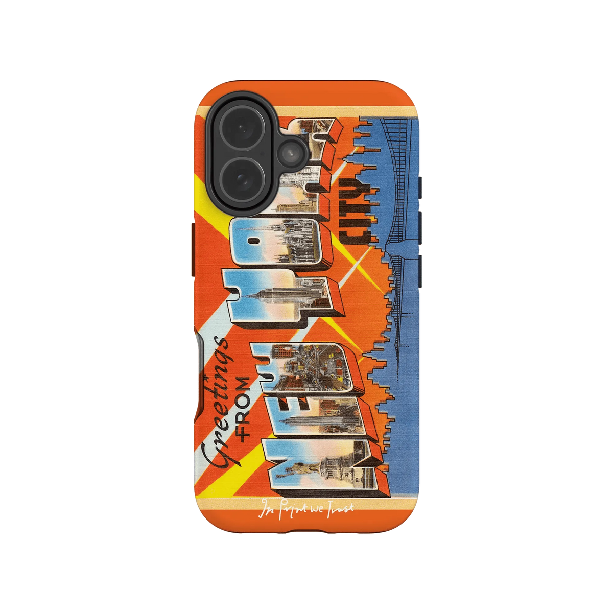 new york city tough iPhone case - In Print We Trust