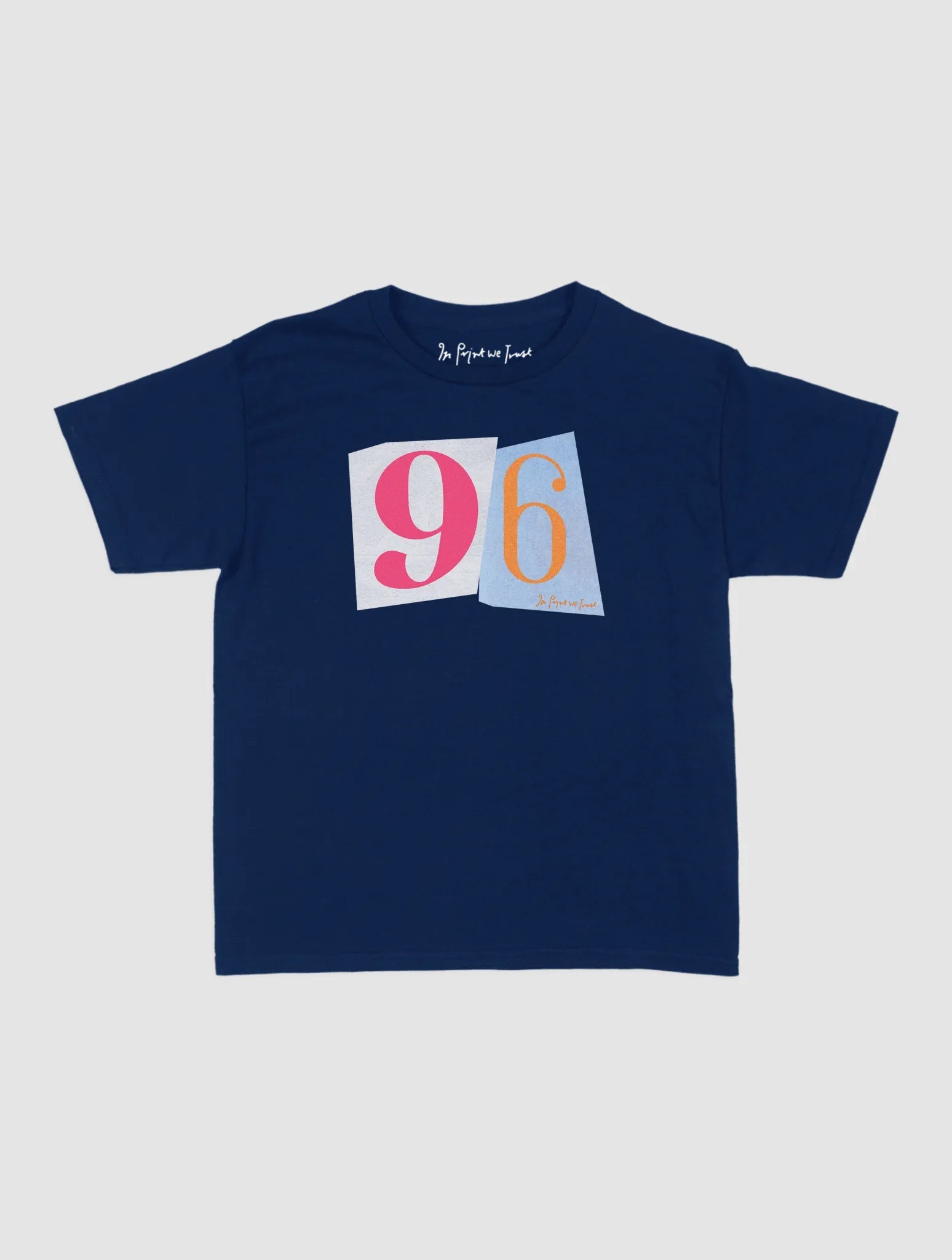 96 baby tee - In Print We Trust