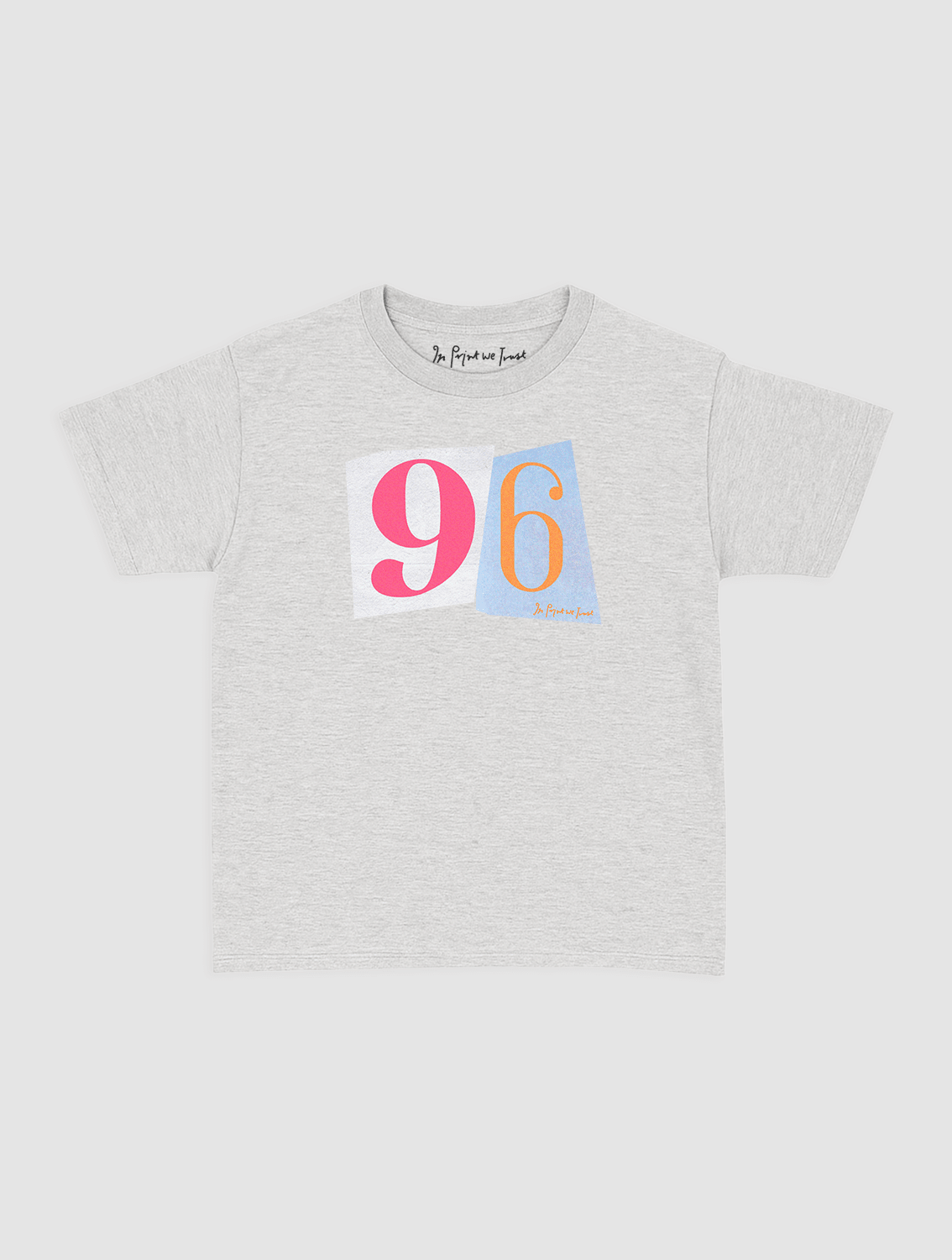 96 baby tee - In Print We Trust