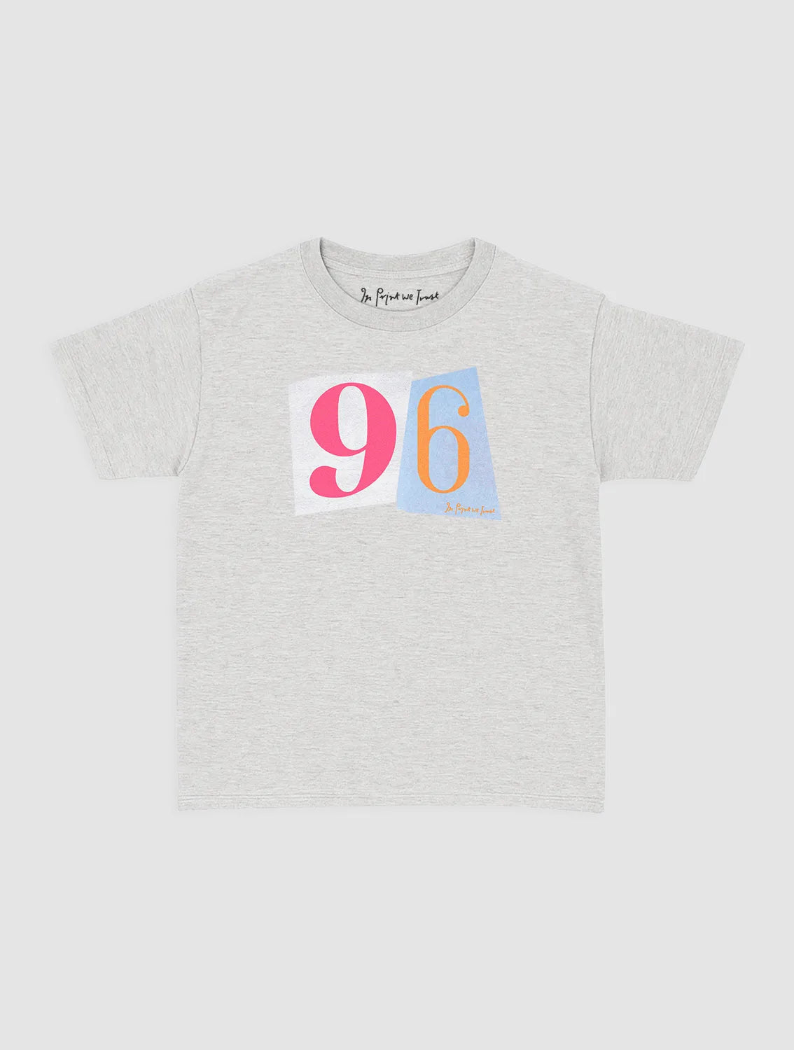 96 baby tee - In Print We Trust