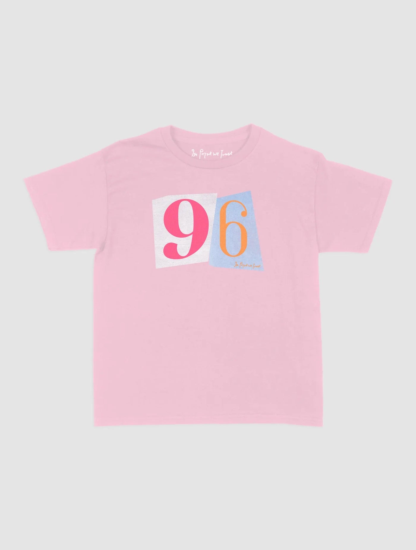 96 baby tee - In Print We Trust