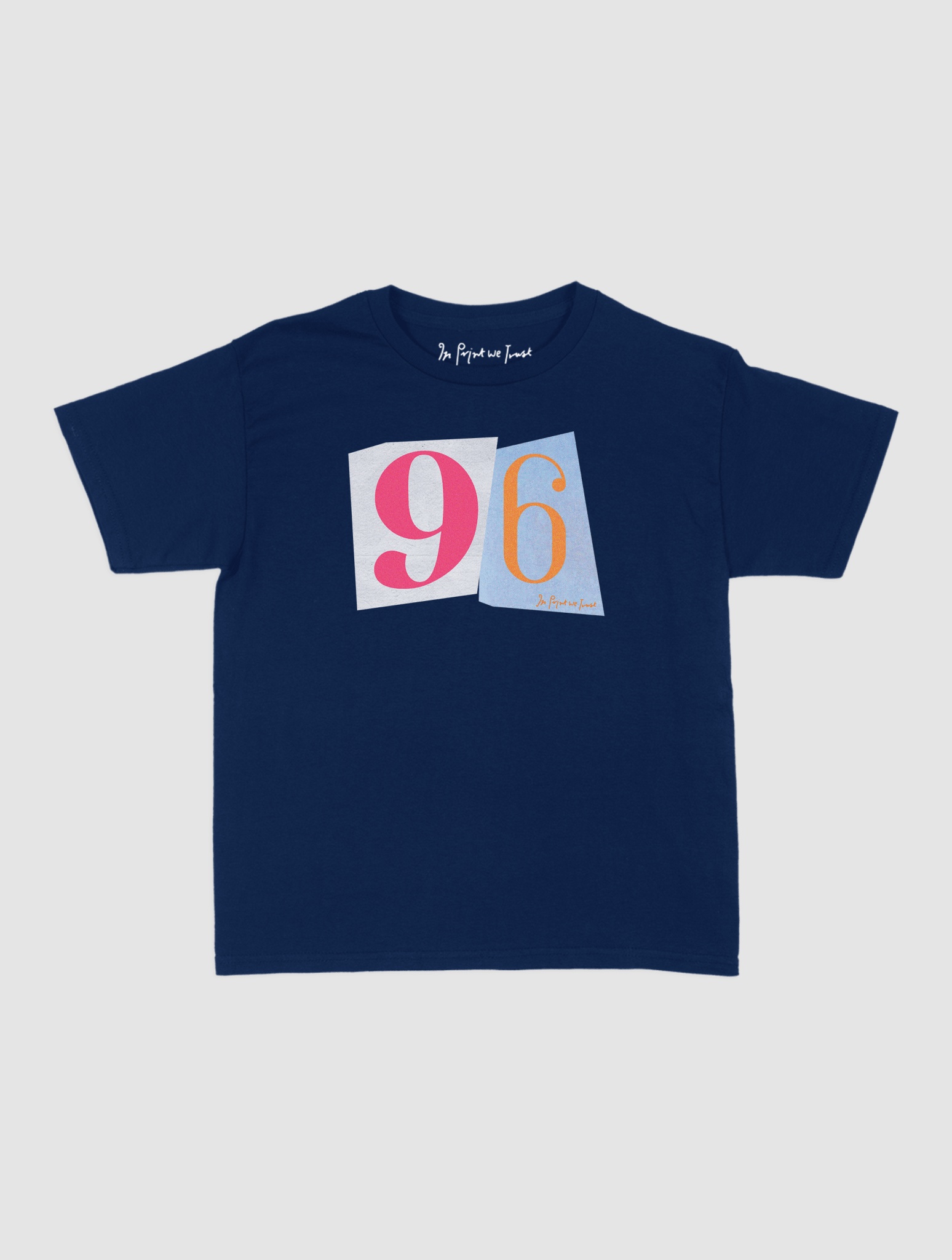 96 baby tee - In Print We Trust