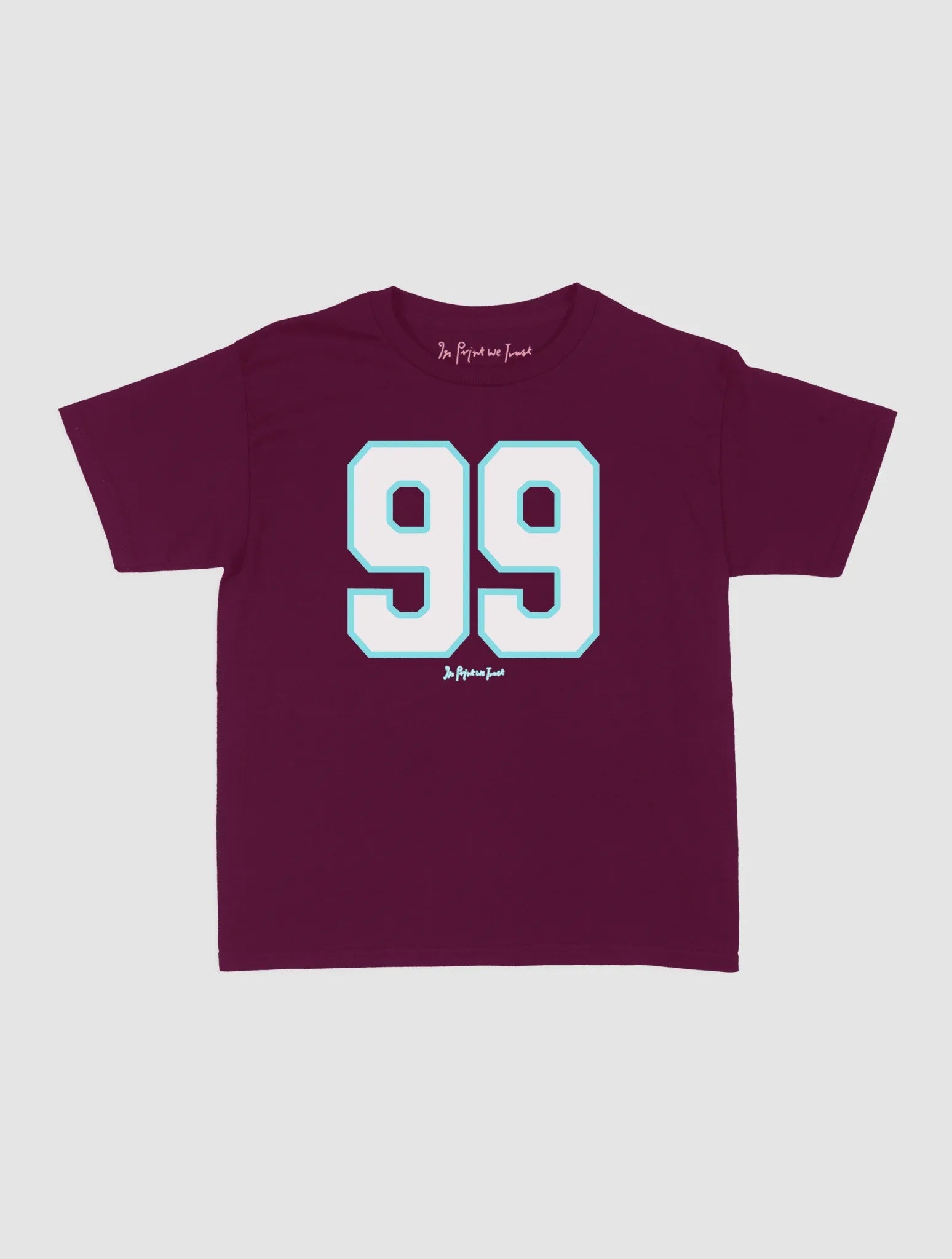 99 baby tee - In Print We Trust