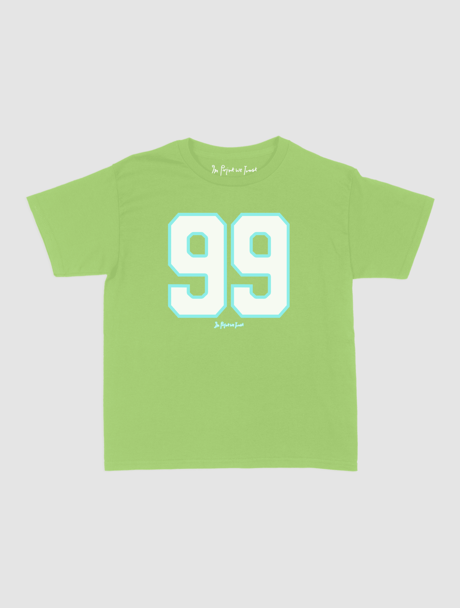 99 baby tee - In Print We Trust