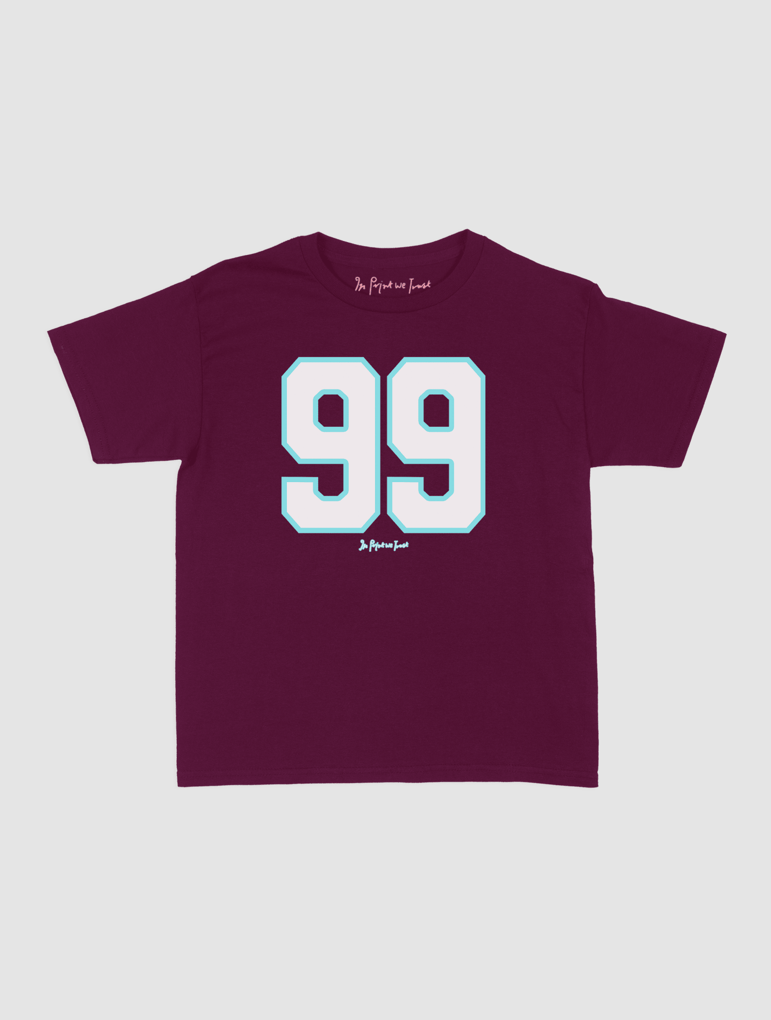 99 baby tee - In Print We Trust