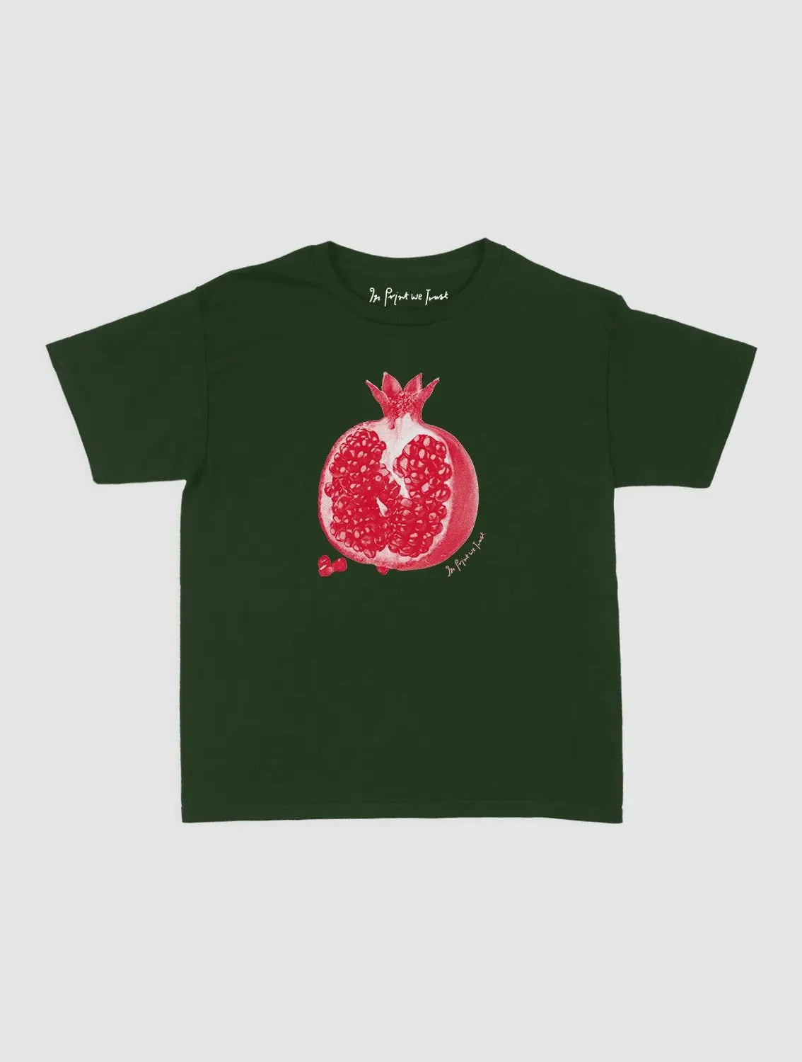 pomegranate baby tee - In Print We Trust
