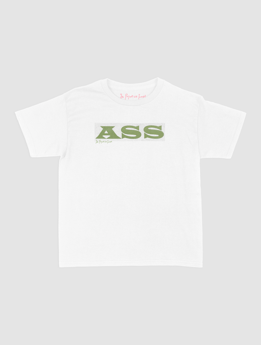 ass baby tee