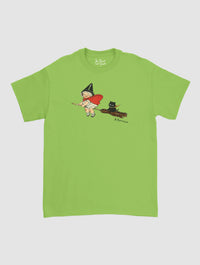 black cat classic tee