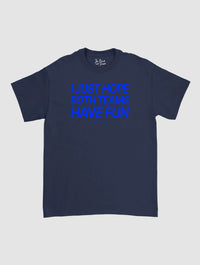both teams have fun classic tee