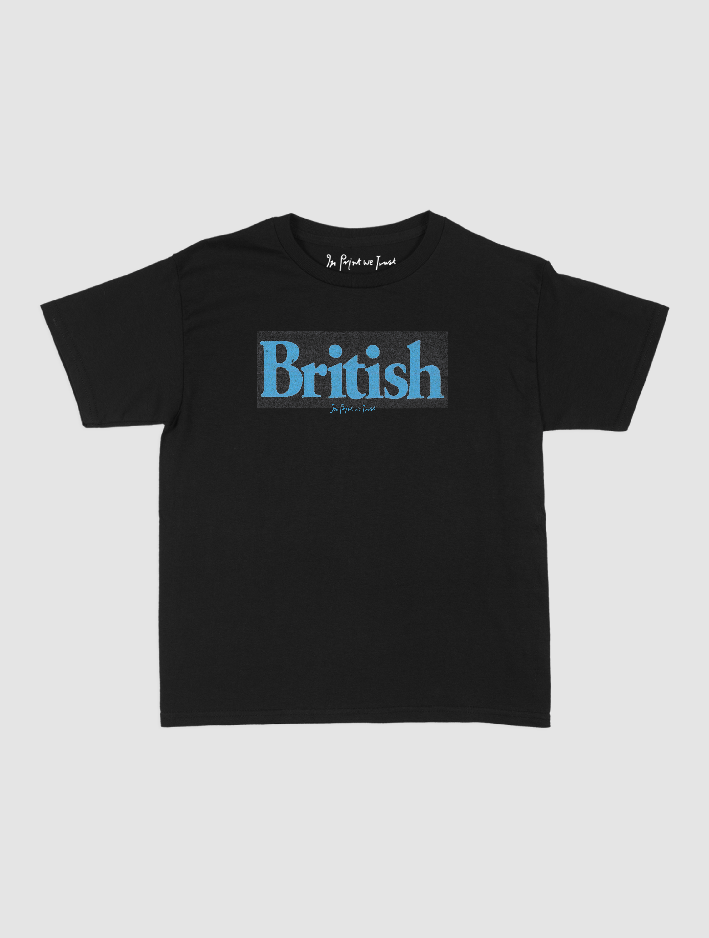 british baby tee