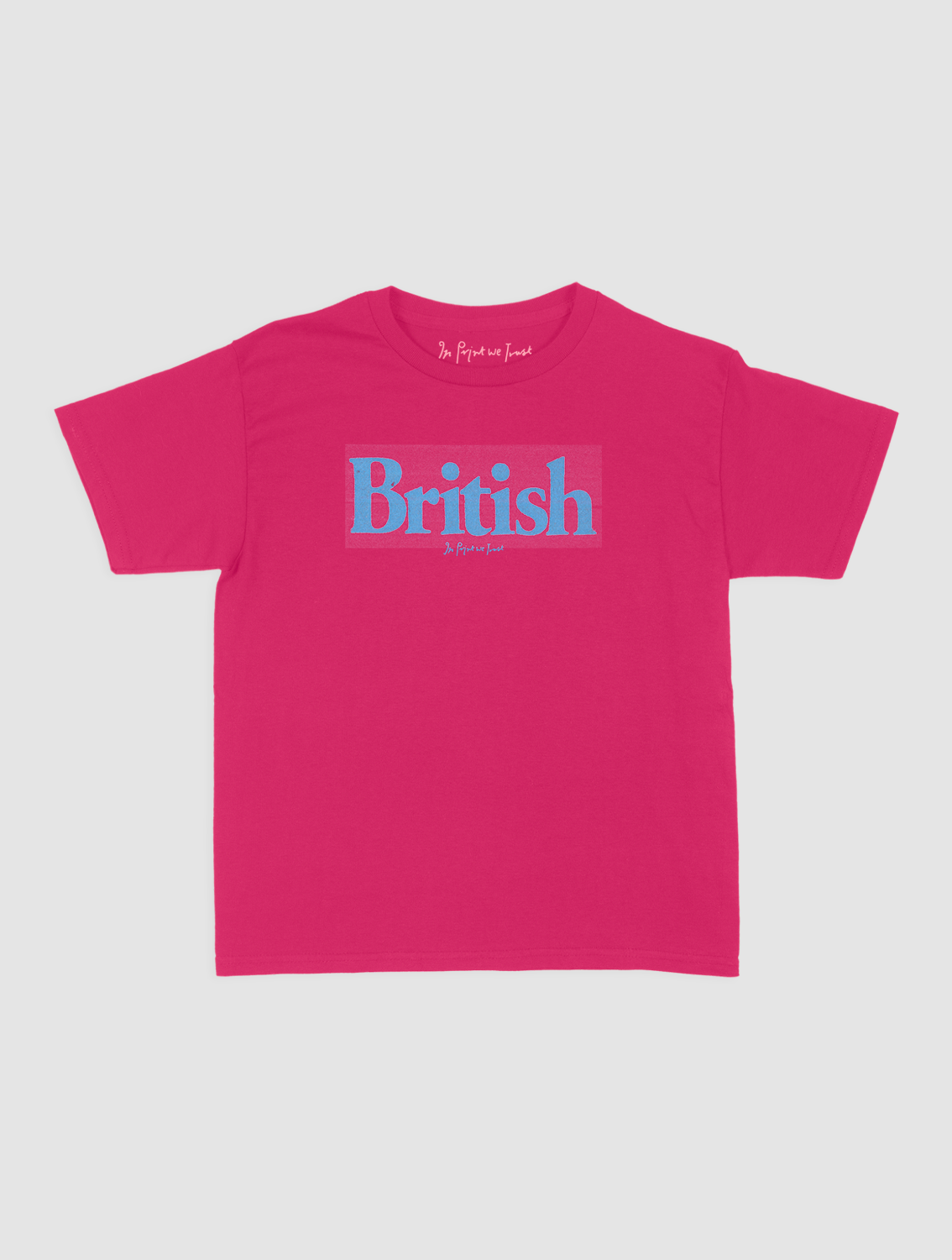 british baby tee
