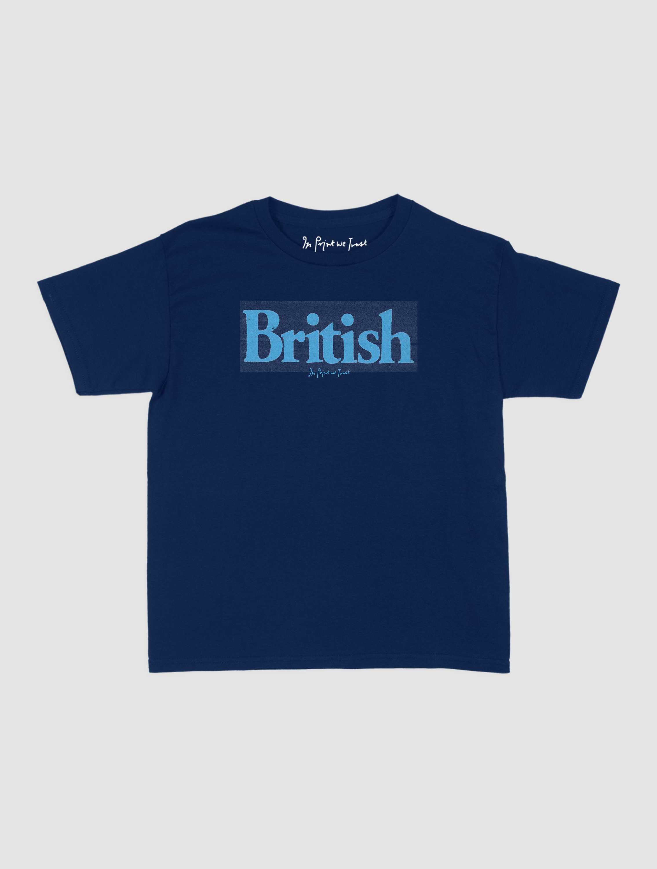 british baby tee