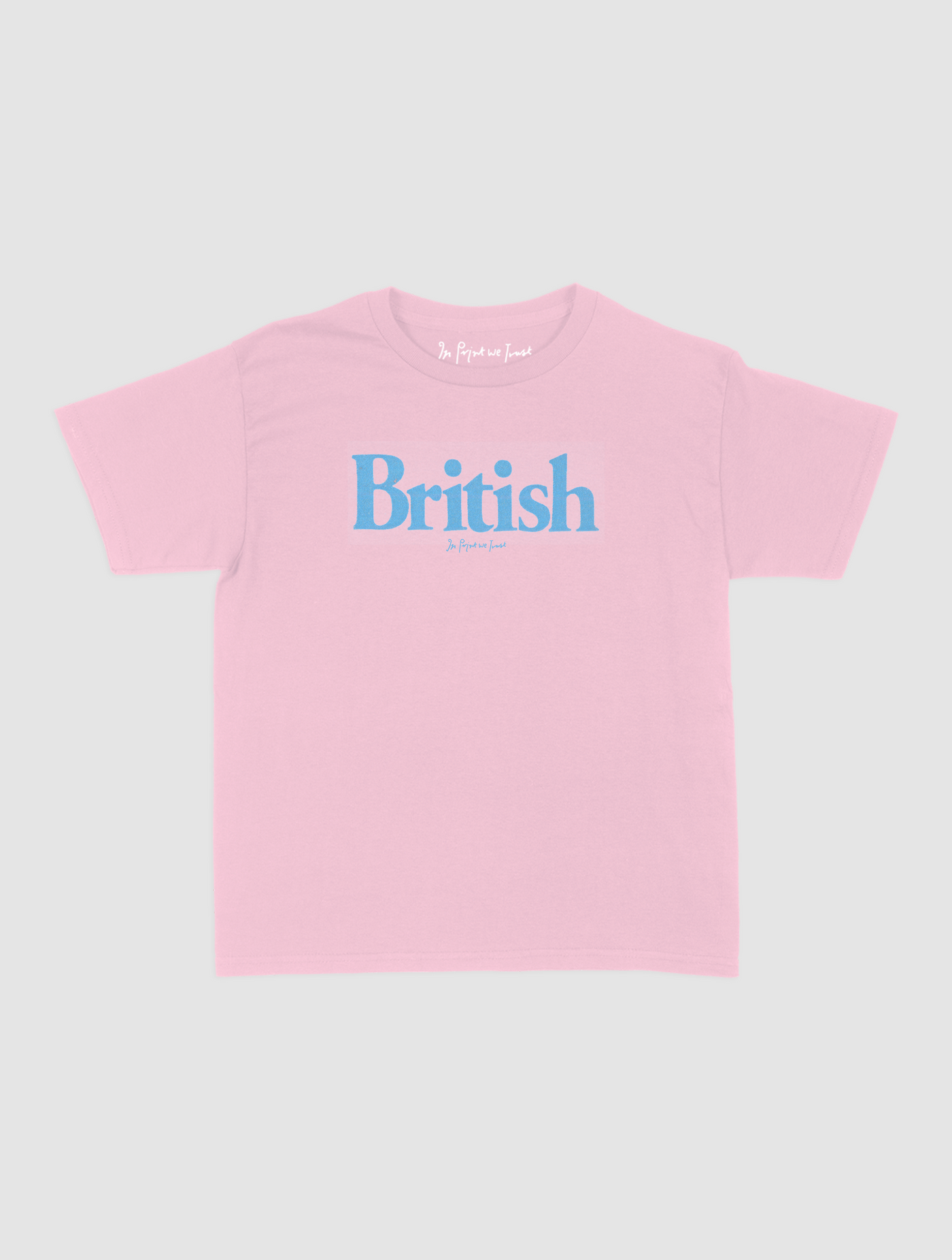 british baby tee