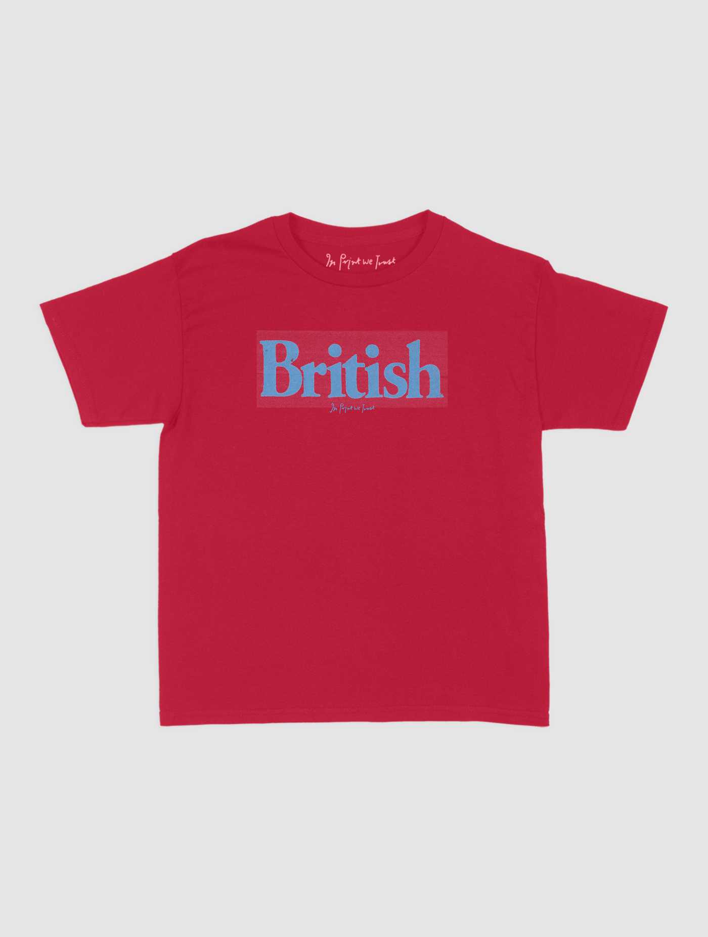 british baby tee