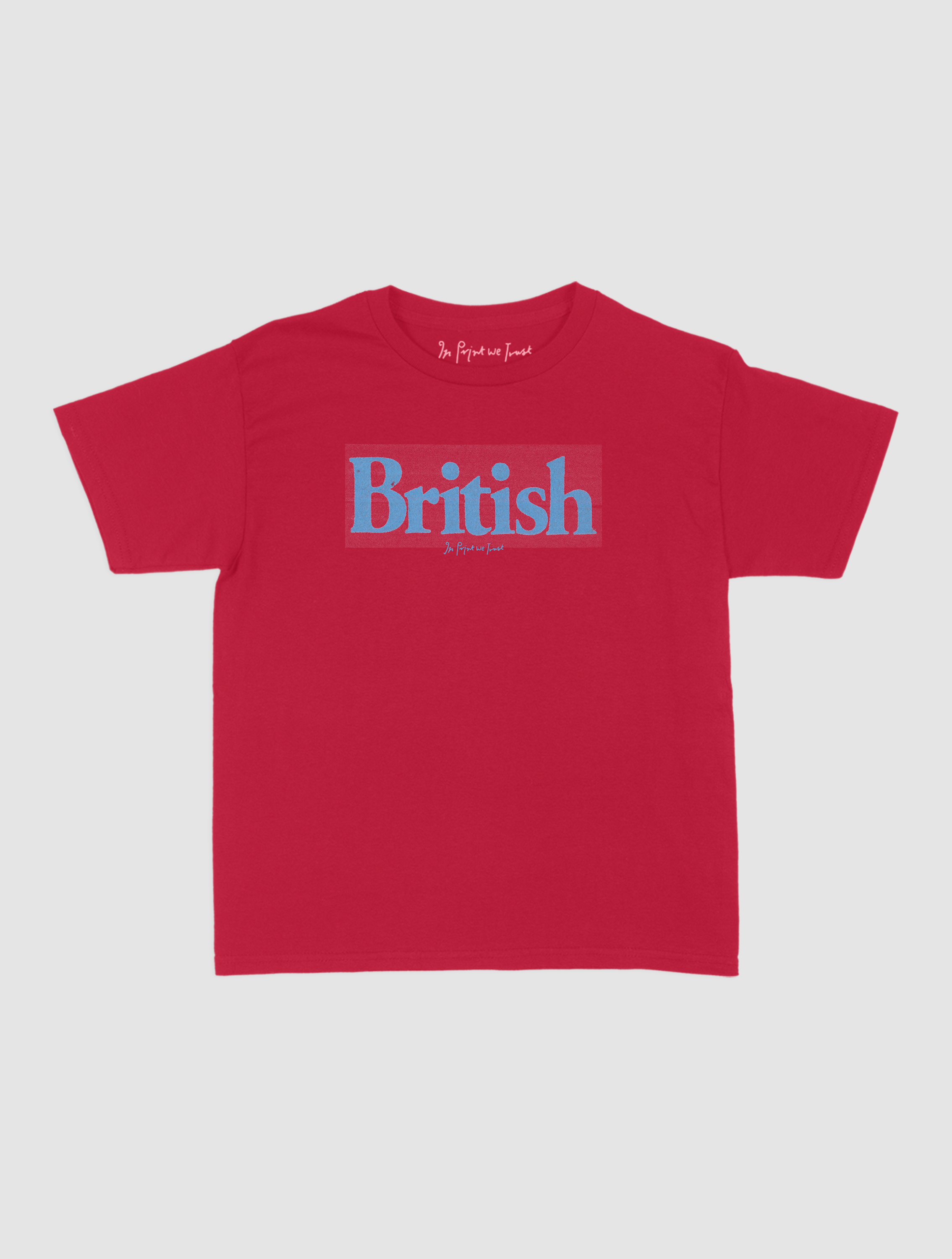 british baby tee