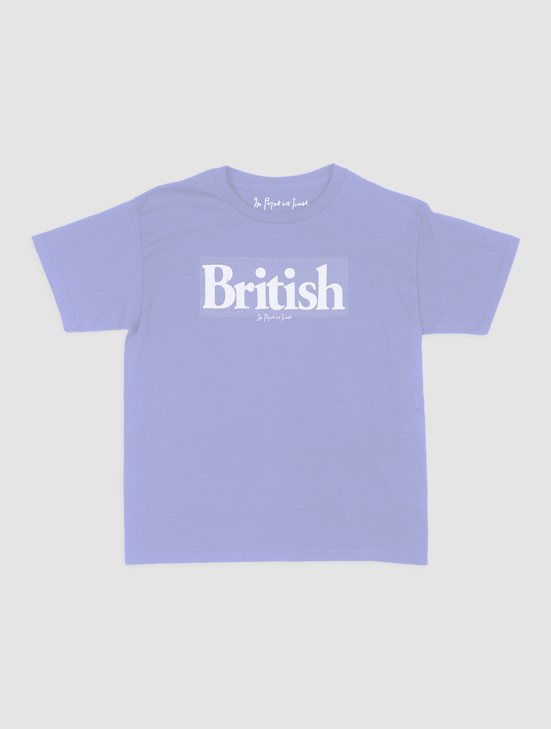 british baby tee