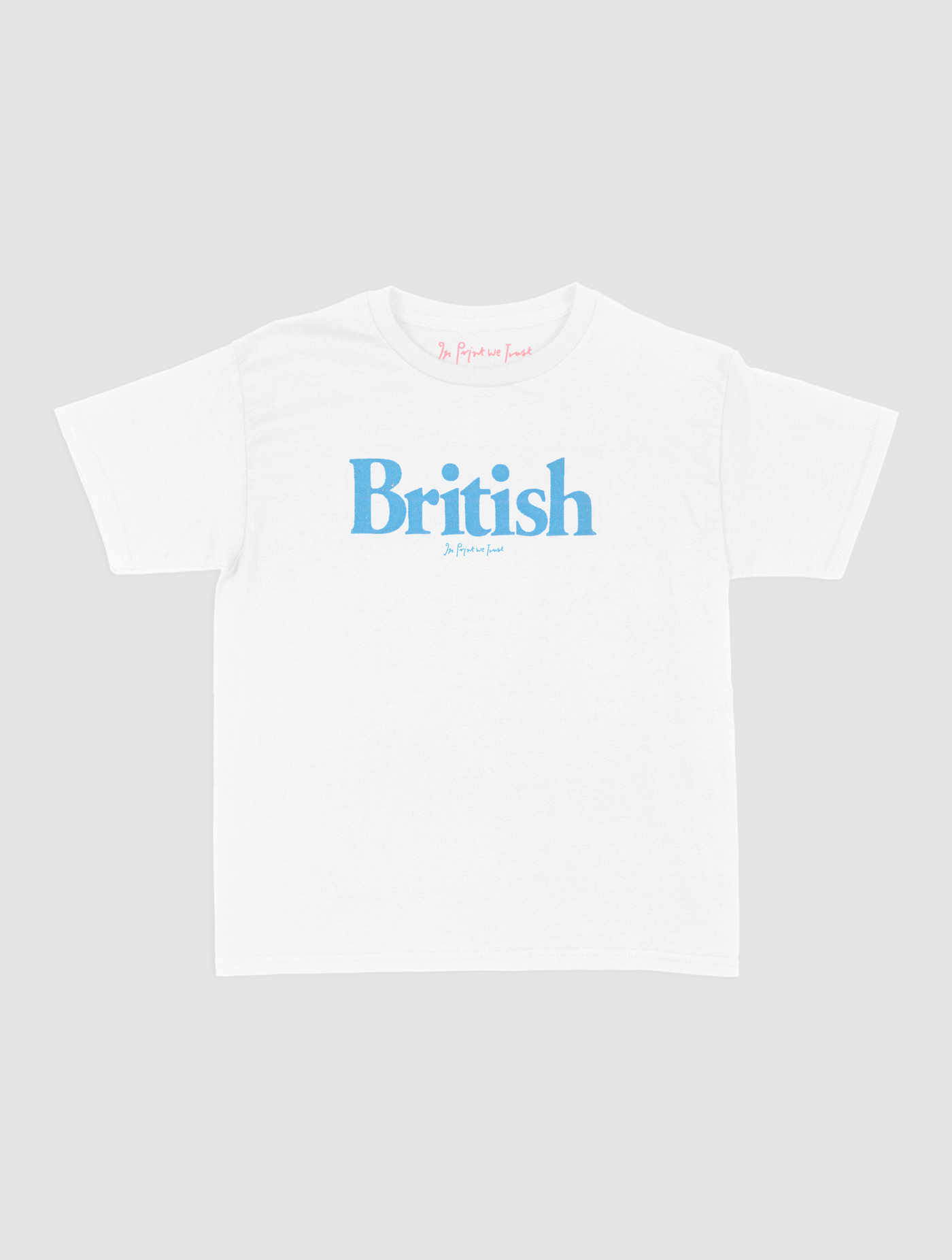 british baby tee
