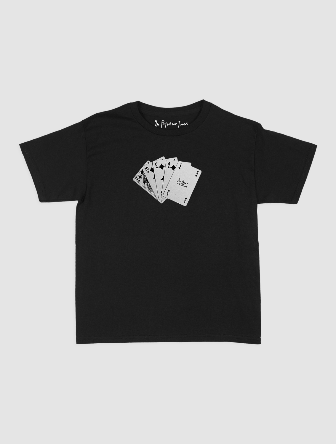 counting cards baby tee