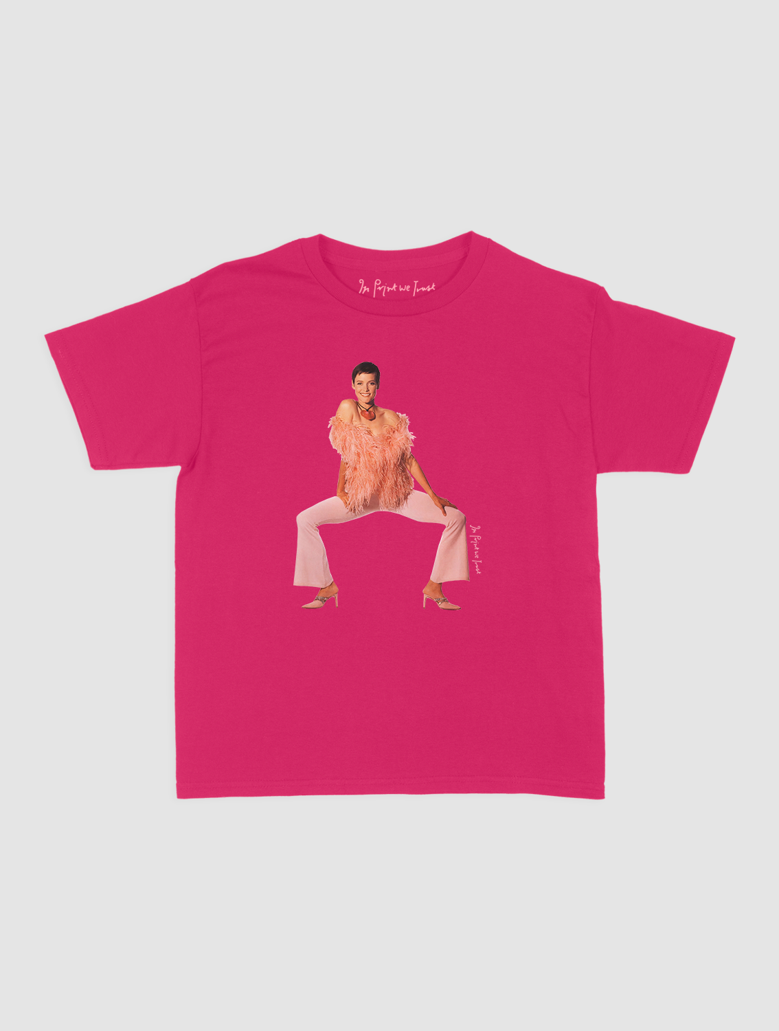 feathers baby tee