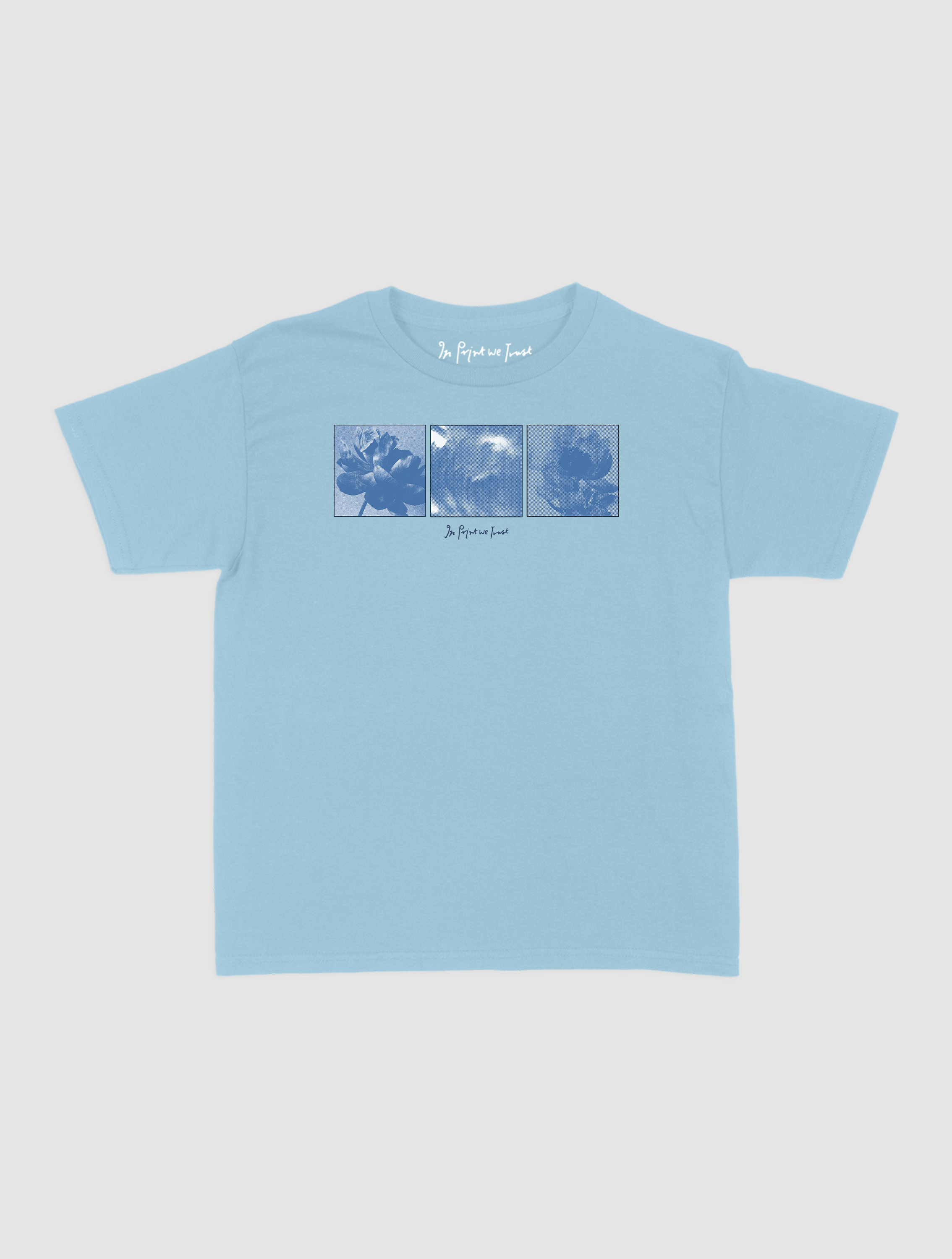 flowers baby tee