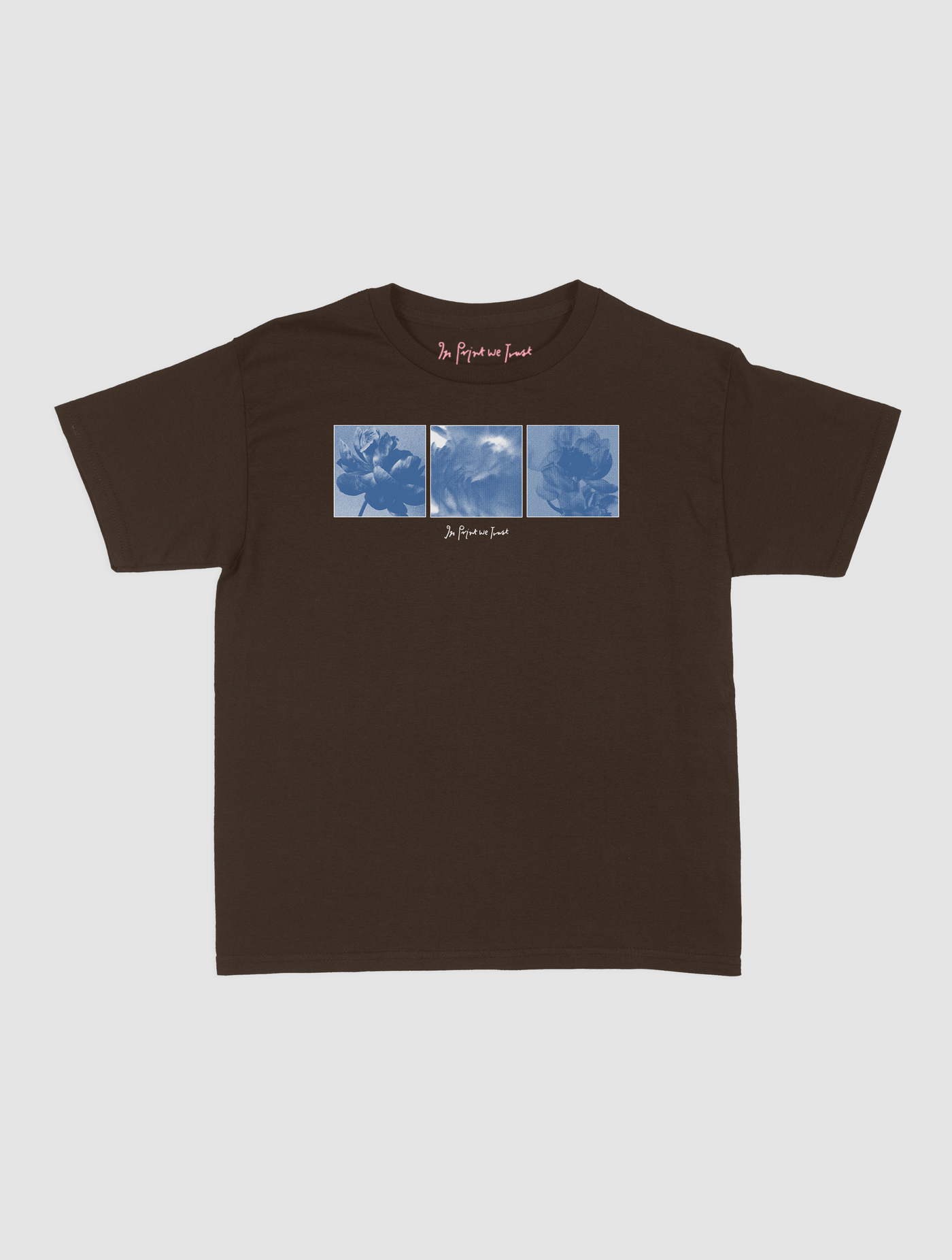 flowers baby tee
