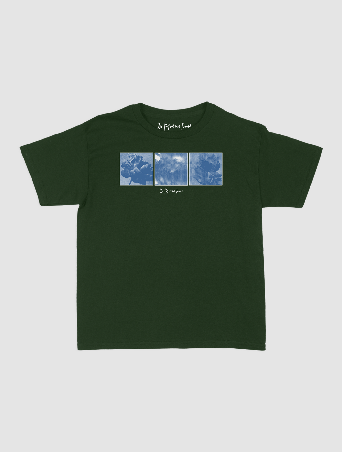 flowers baby tee