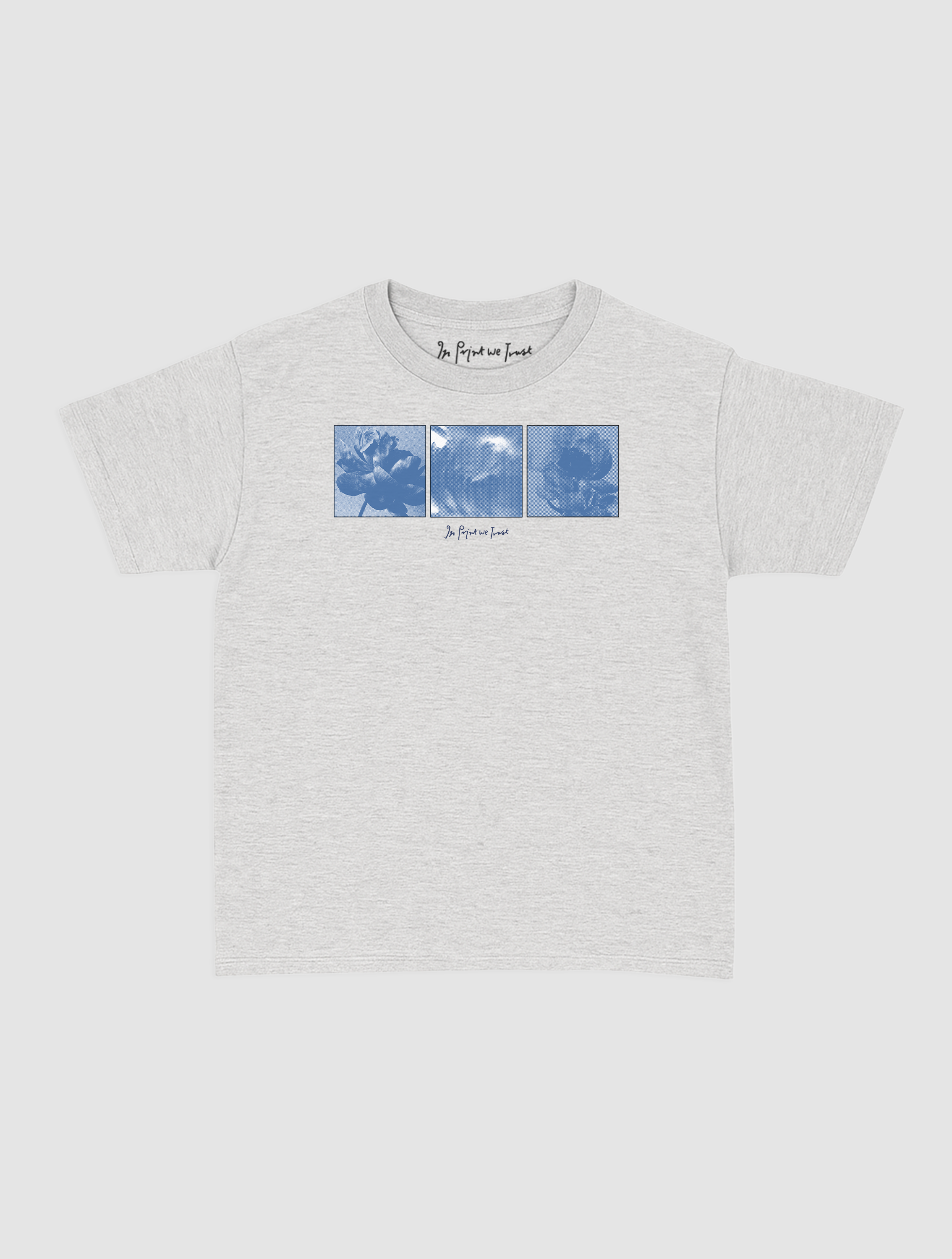 flowers baby tee