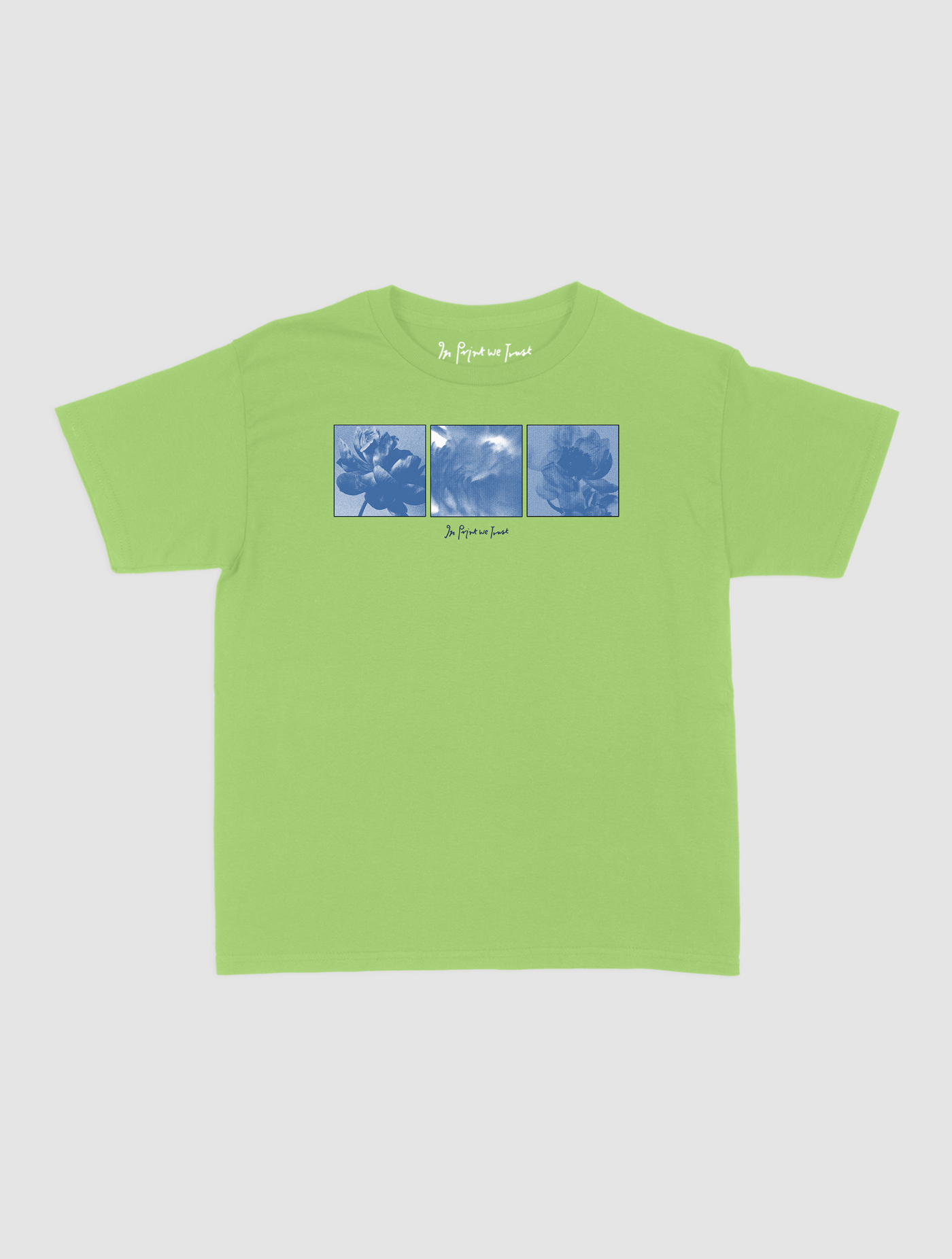 flowers baby tee