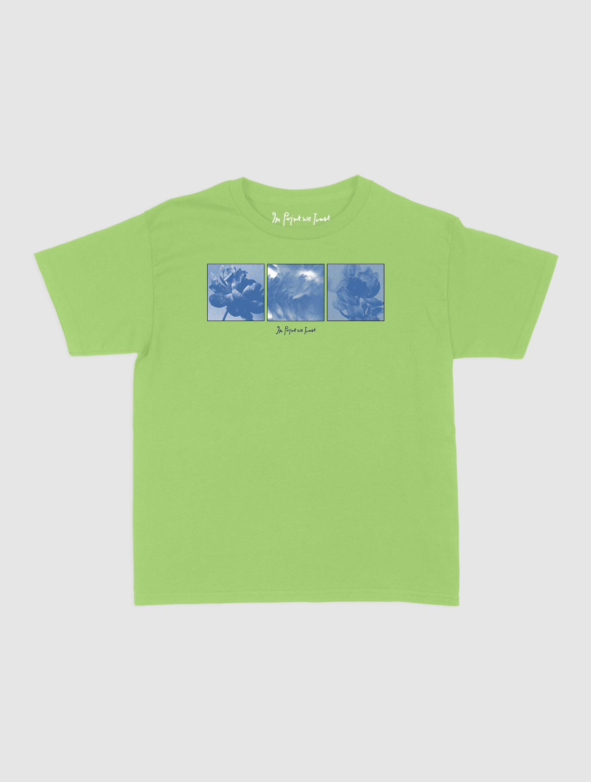 flowers baby tee