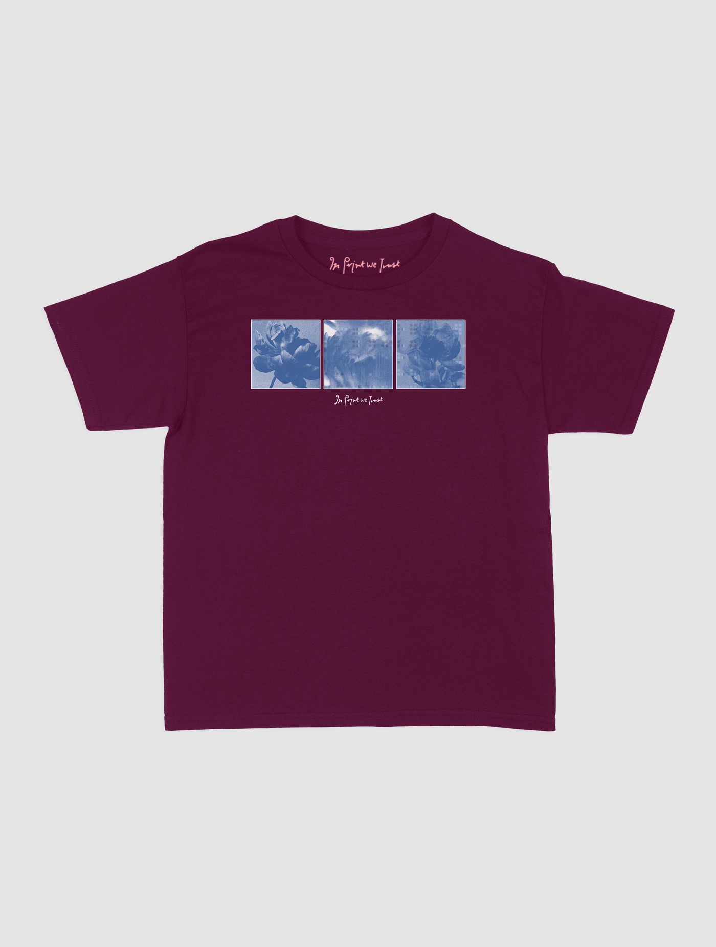 flowers baby tee