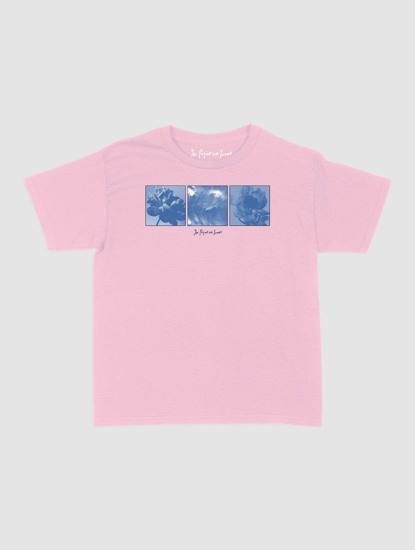 flowers baby tee
