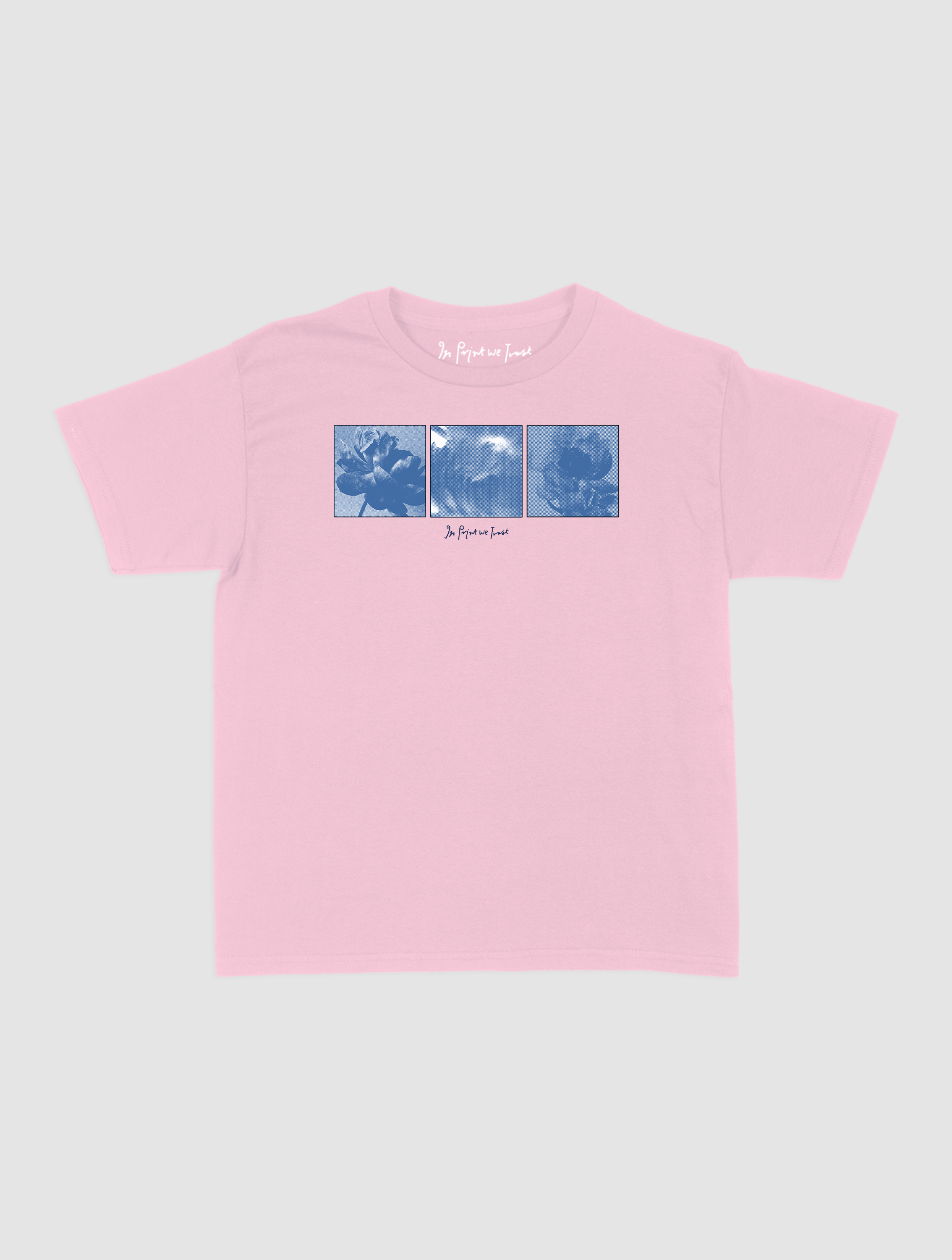 flowers baby tee
