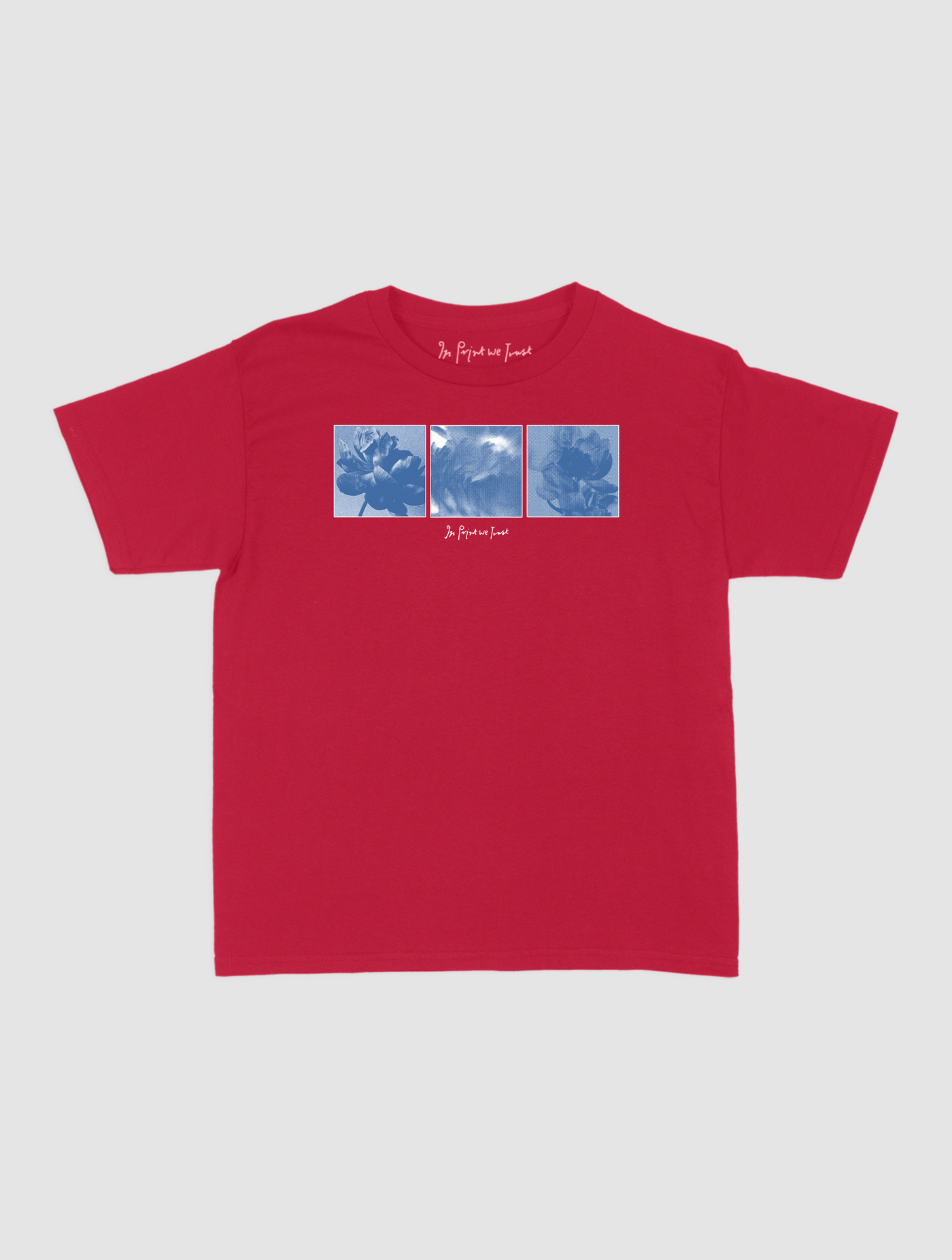 flowers baby tee