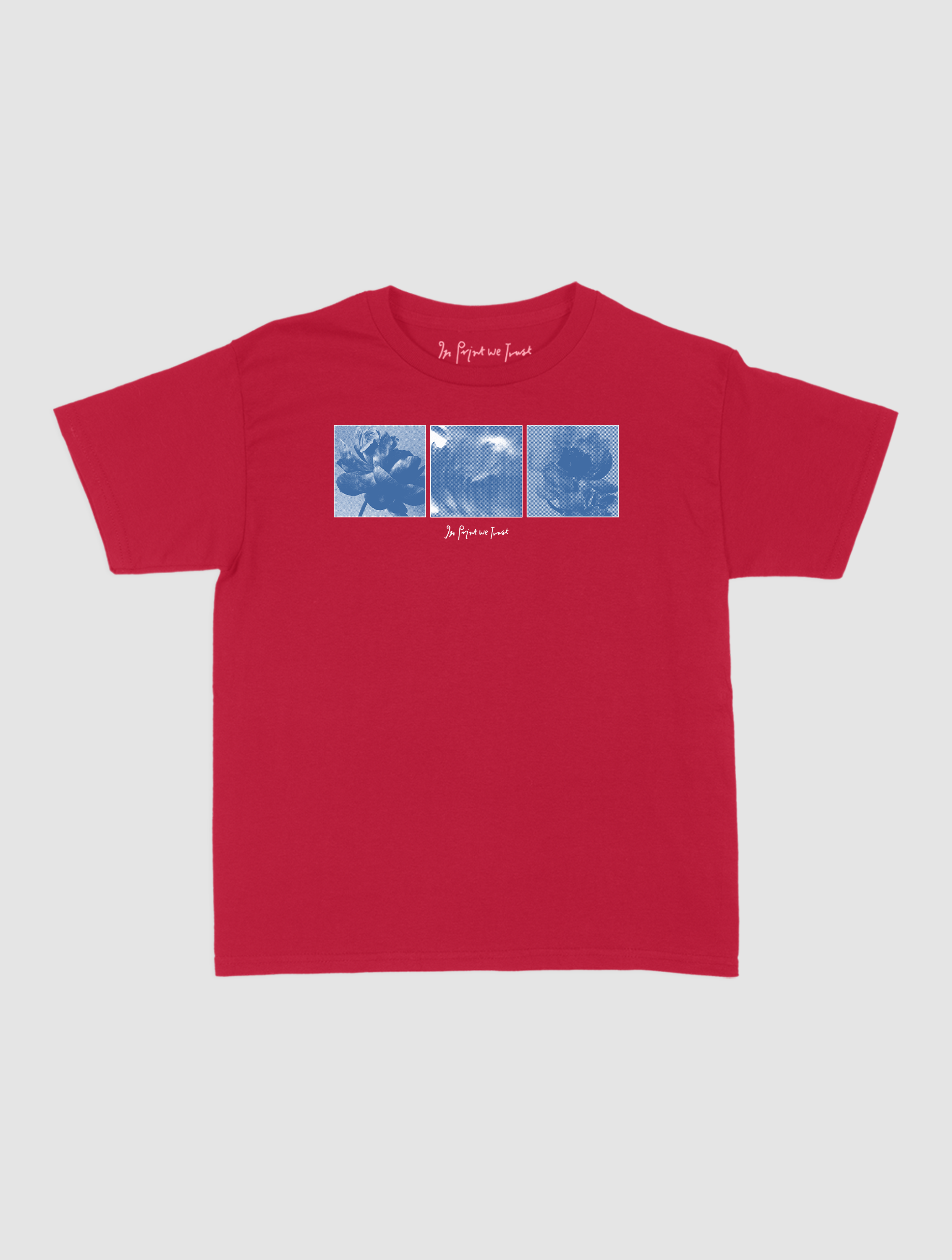 flowers baby tee