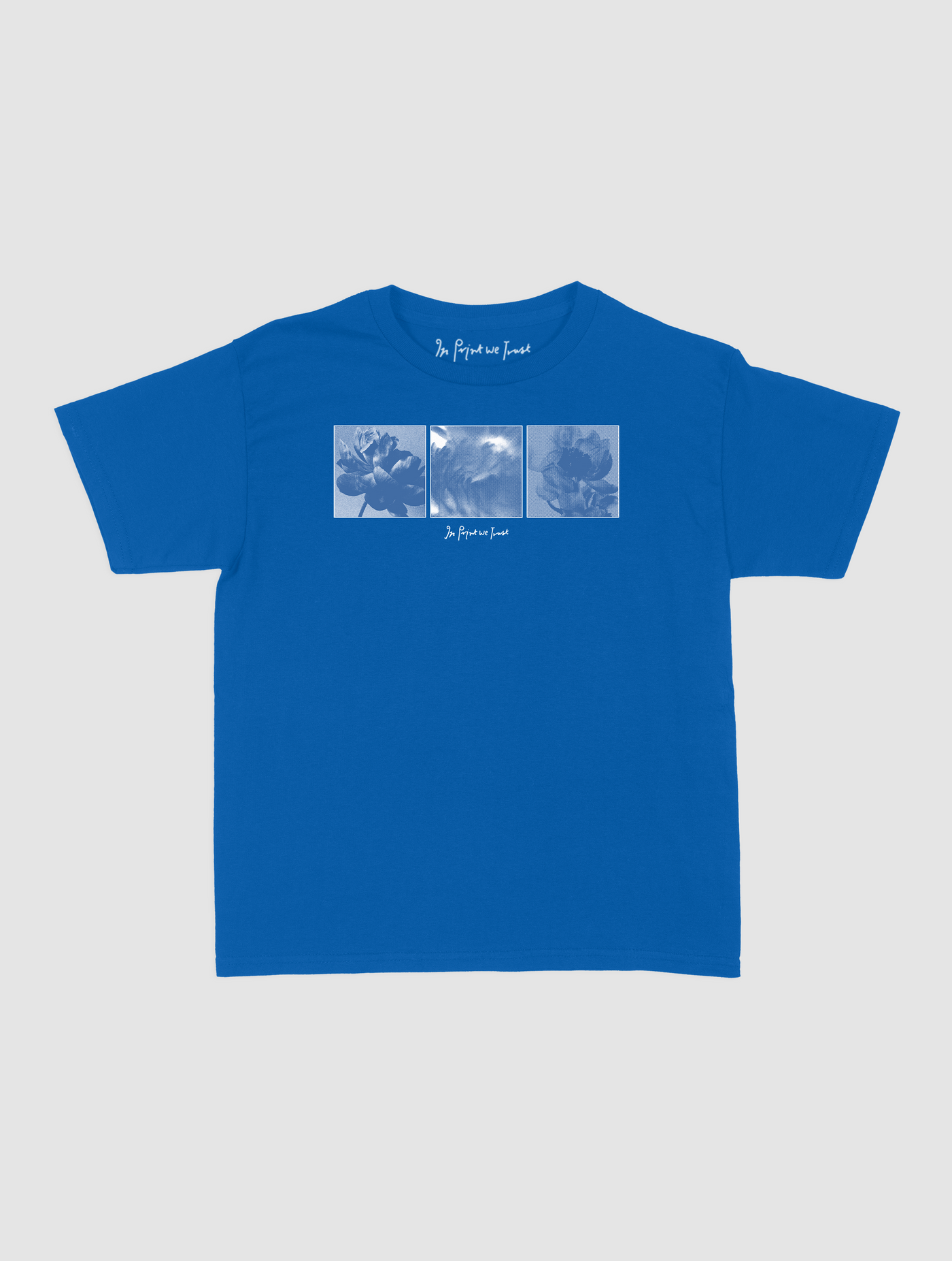flowers baby tee